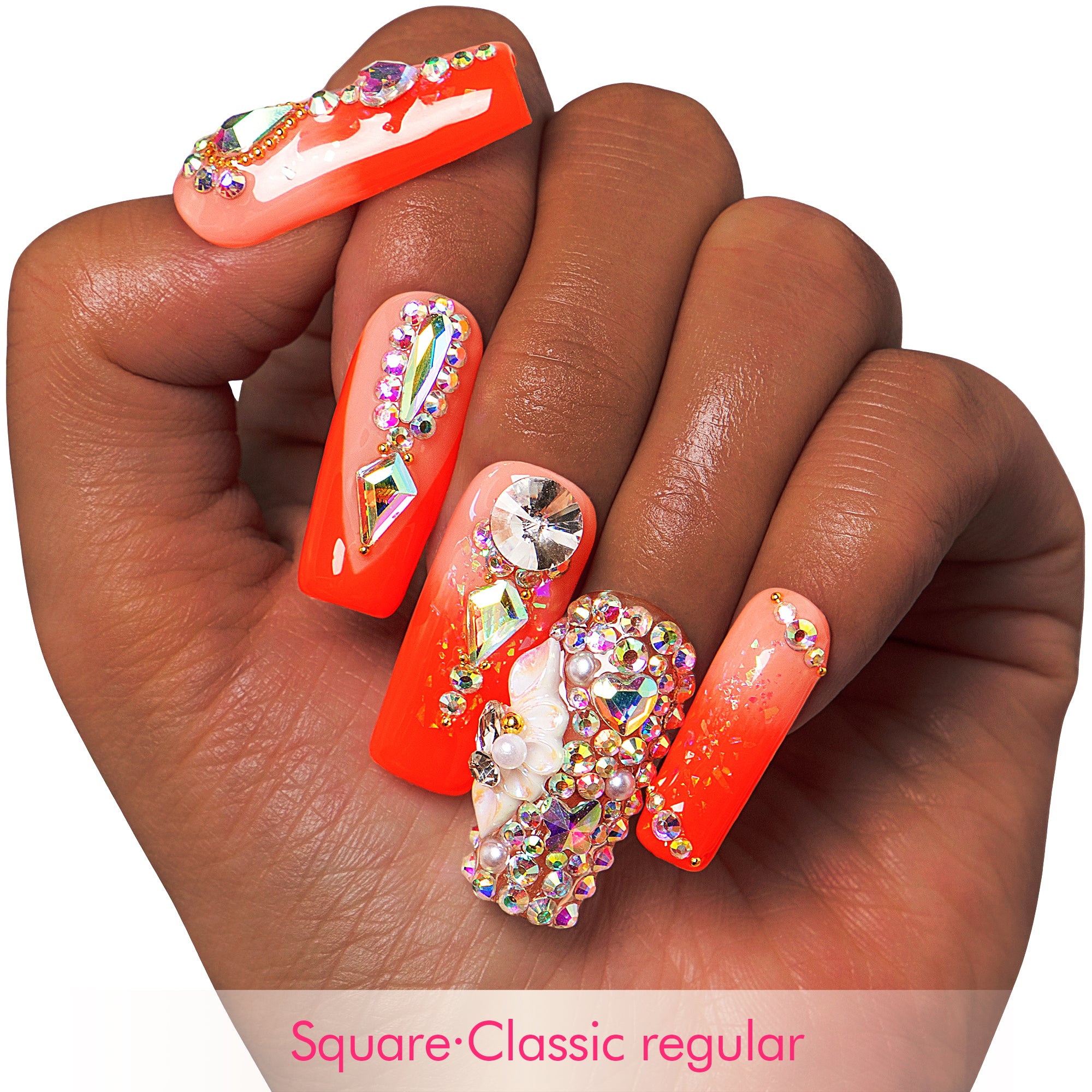 Sleeping Beauty Handmade Nails H74