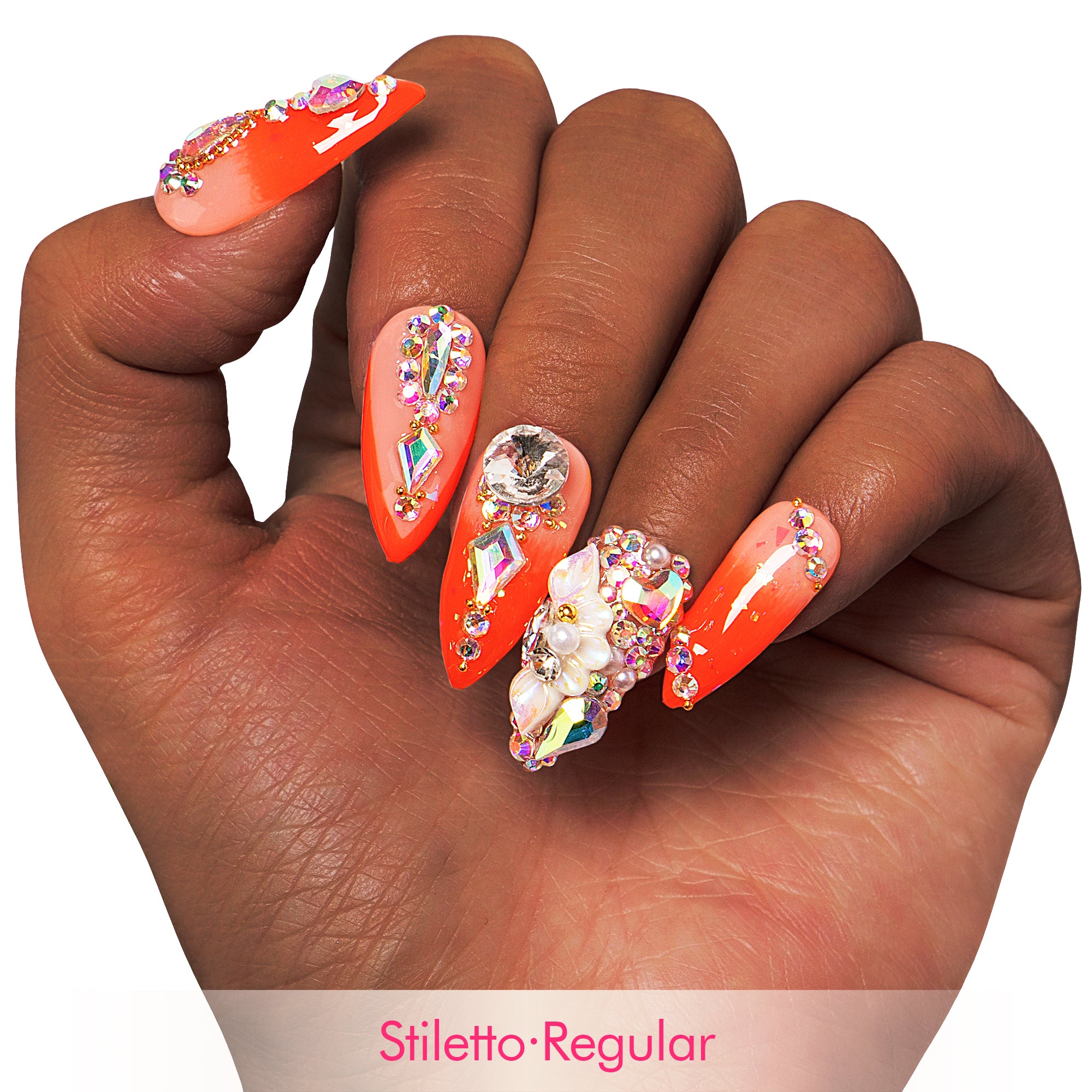 Sleeping Beauty Handmade Nails H74