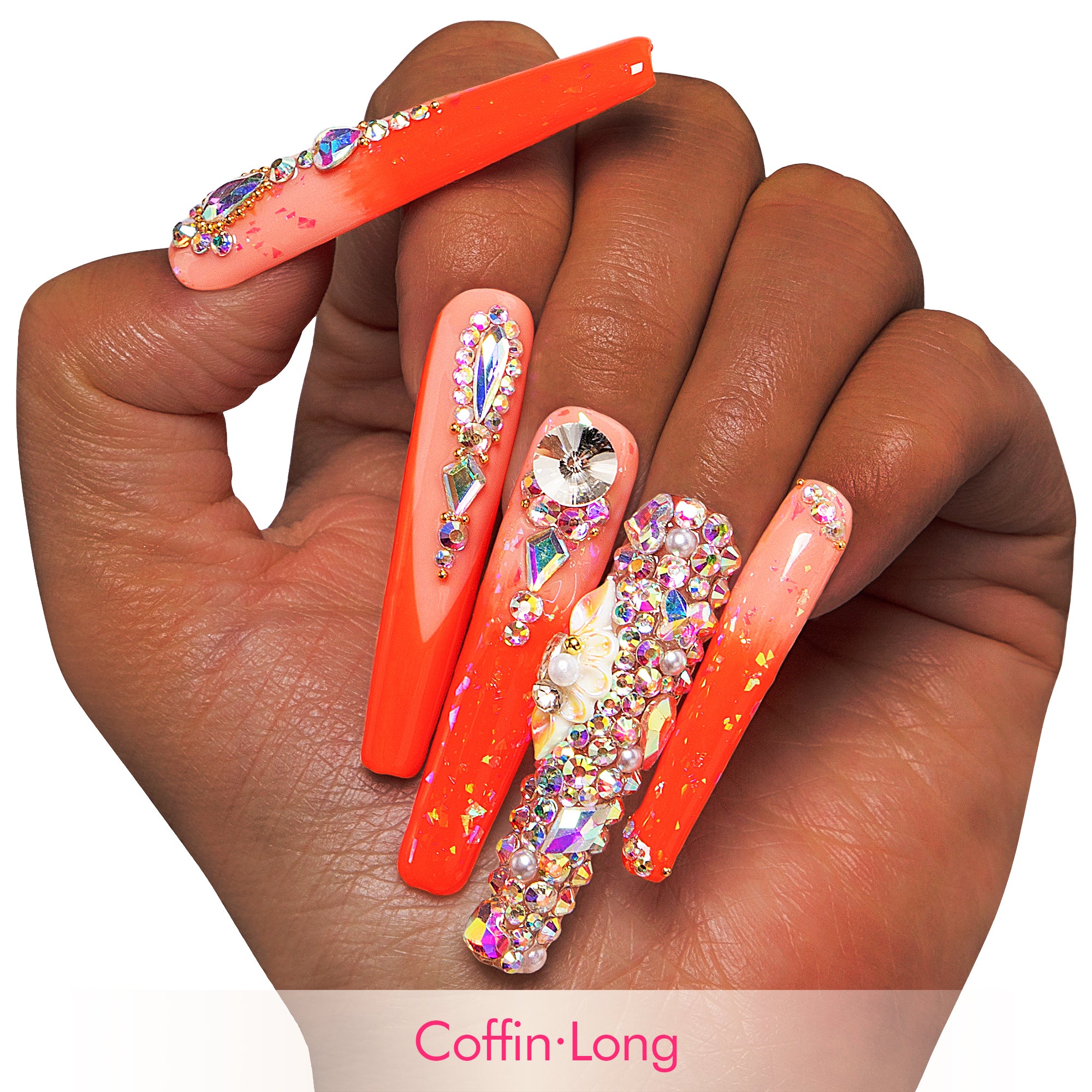 Sleeping Beauty Handmade Nails H74
