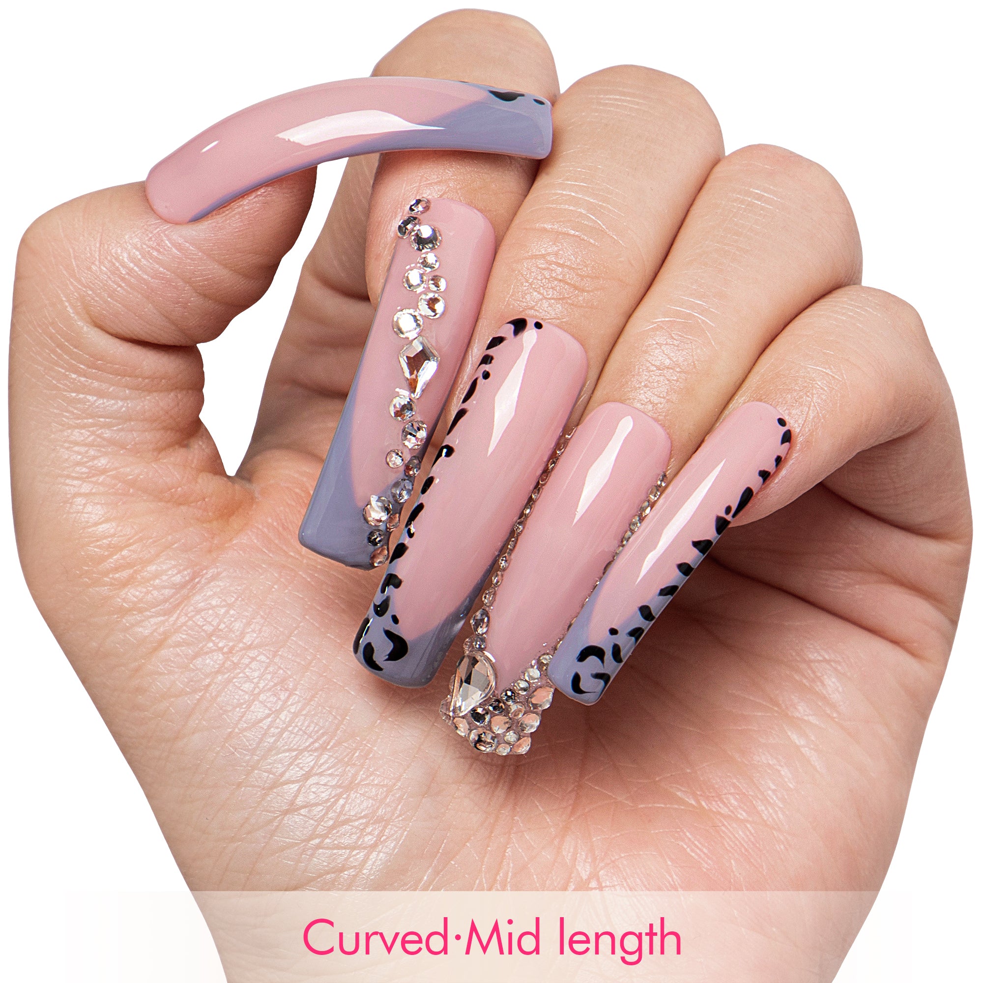 Leopard Éclat Handmade Nails H767