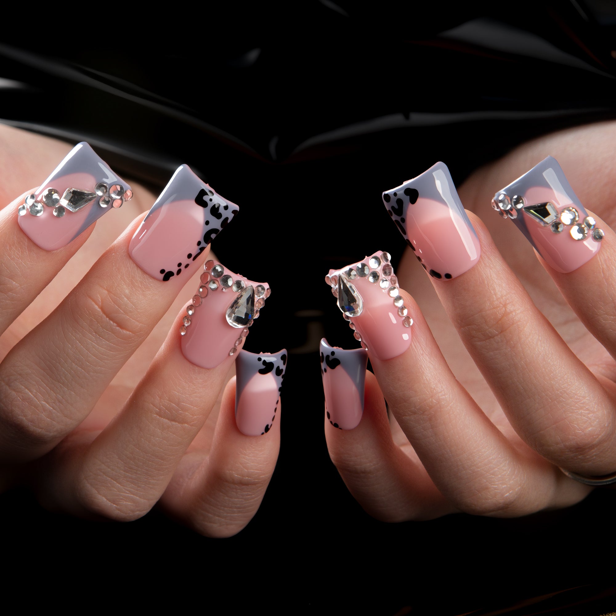 Leopard Éclat Handmade Nails H767