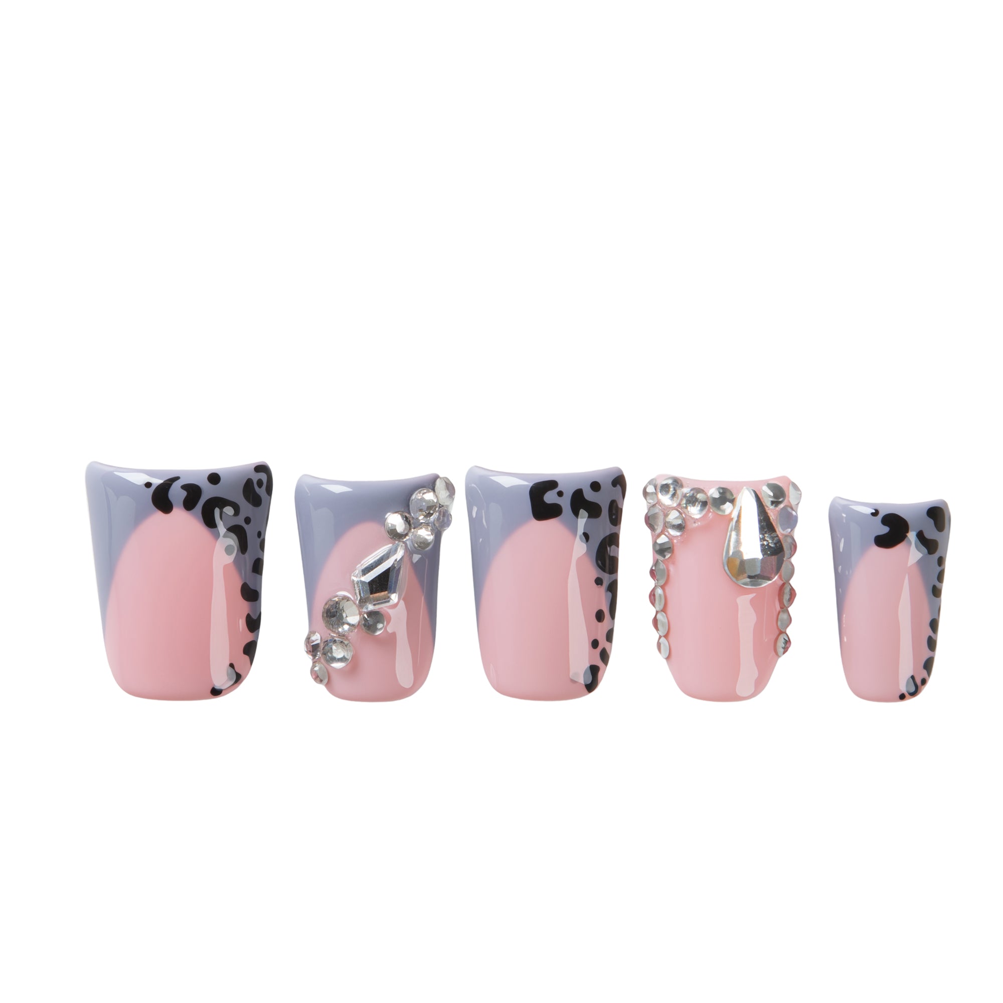 Leopard Éclat Handmade Nails H767