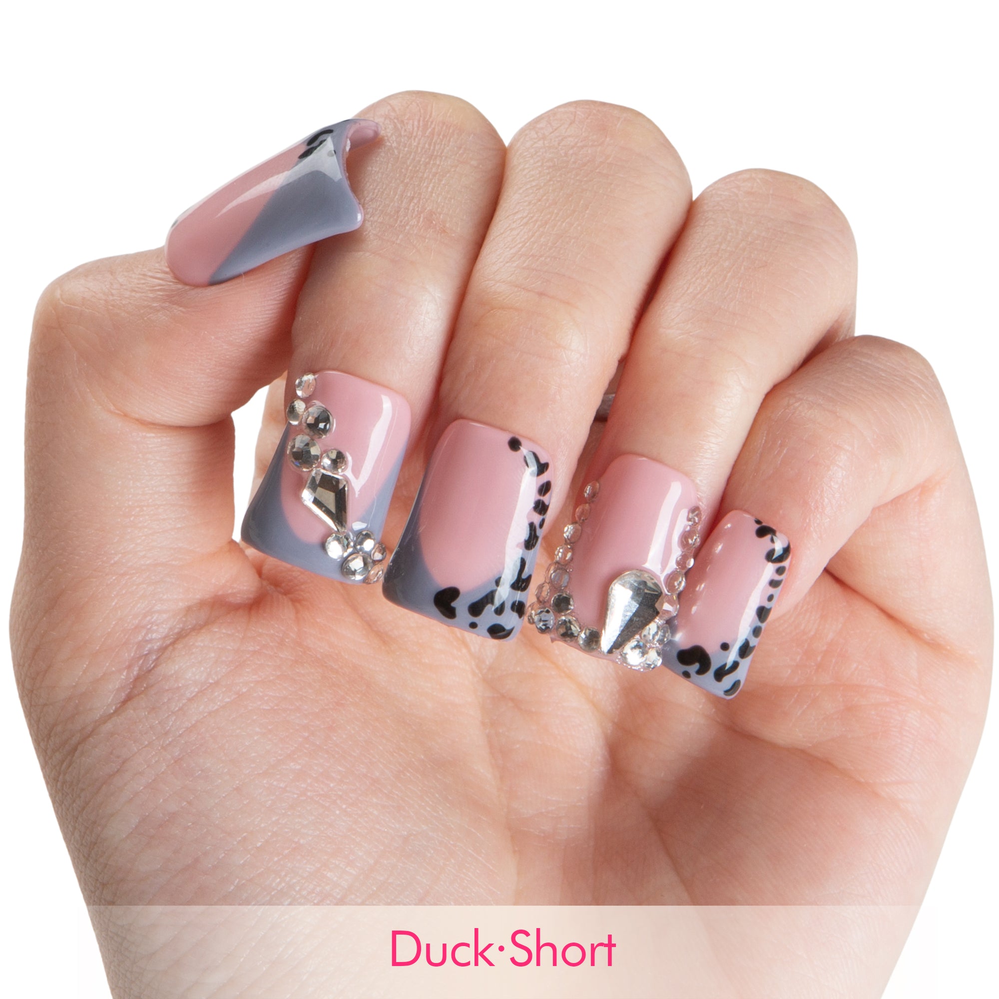 Leopard Éclat Handmade Nails H767