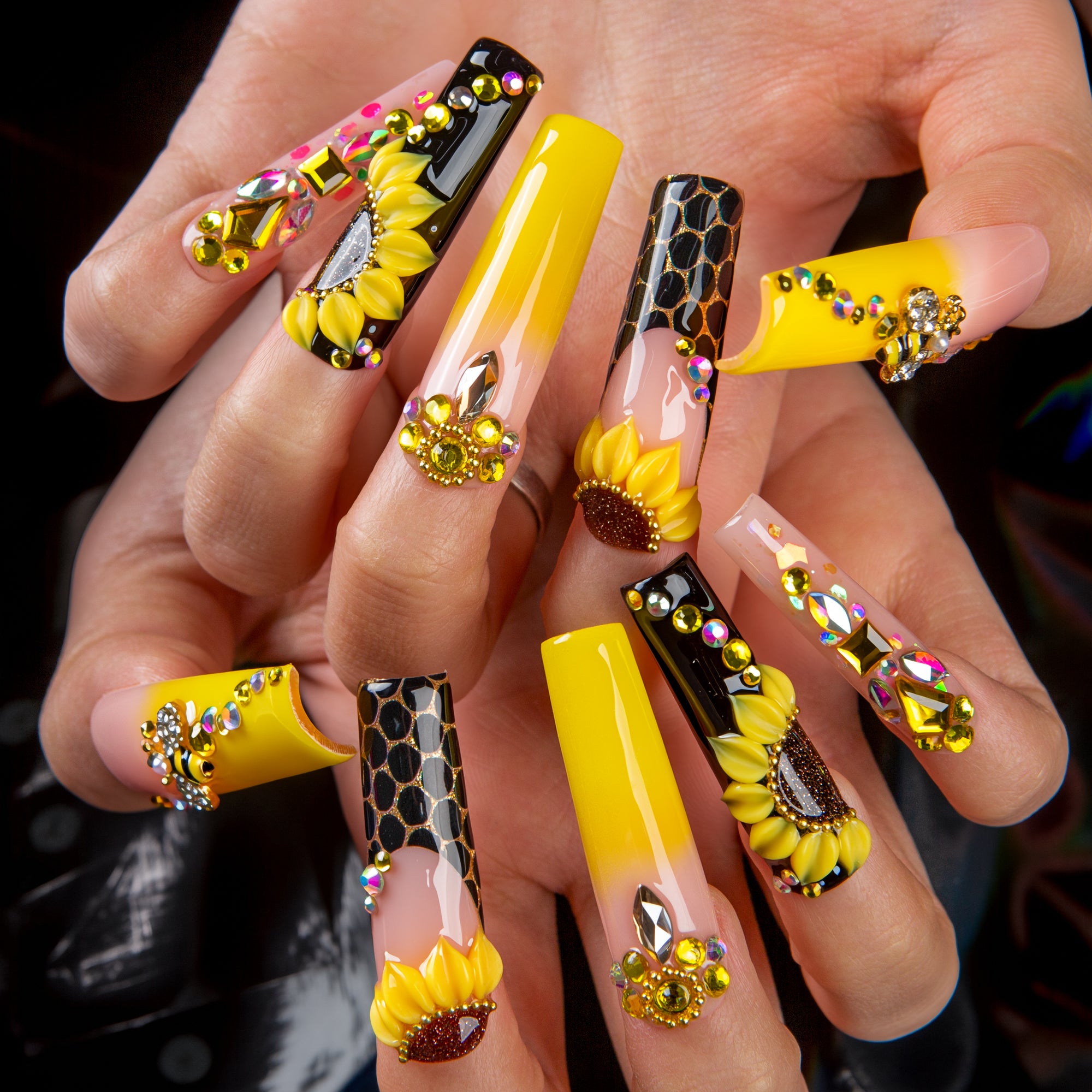 Gilded Honey Handmade Nails H778