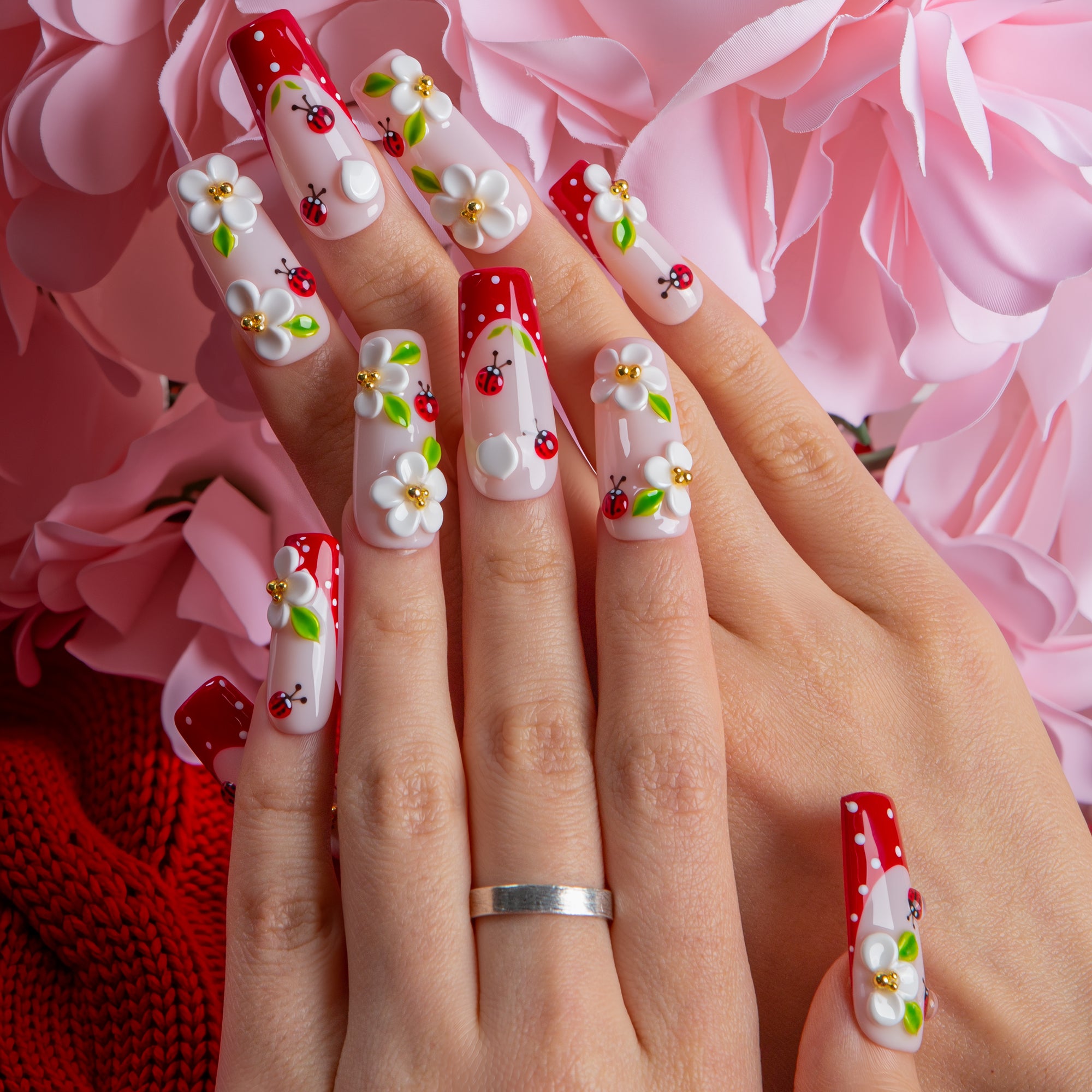Spring Whispers Handmade Nails H792