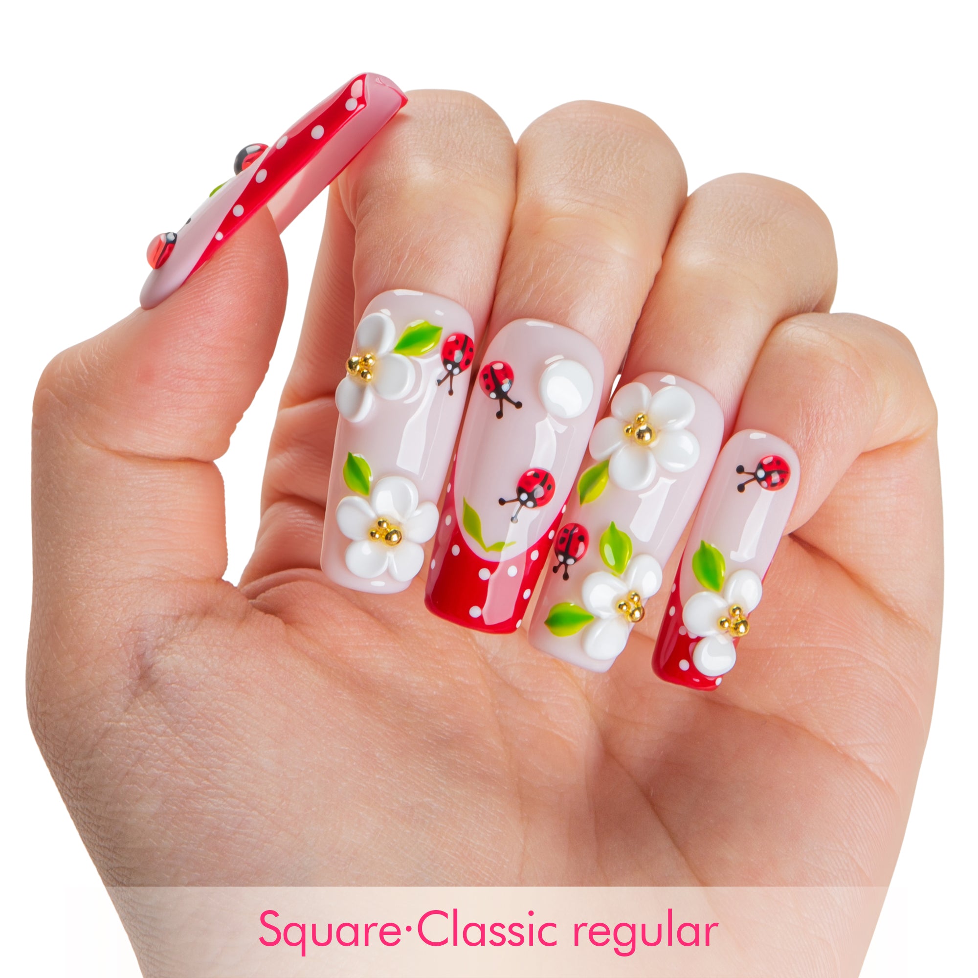 Spring Whispers Handmade Nails H792