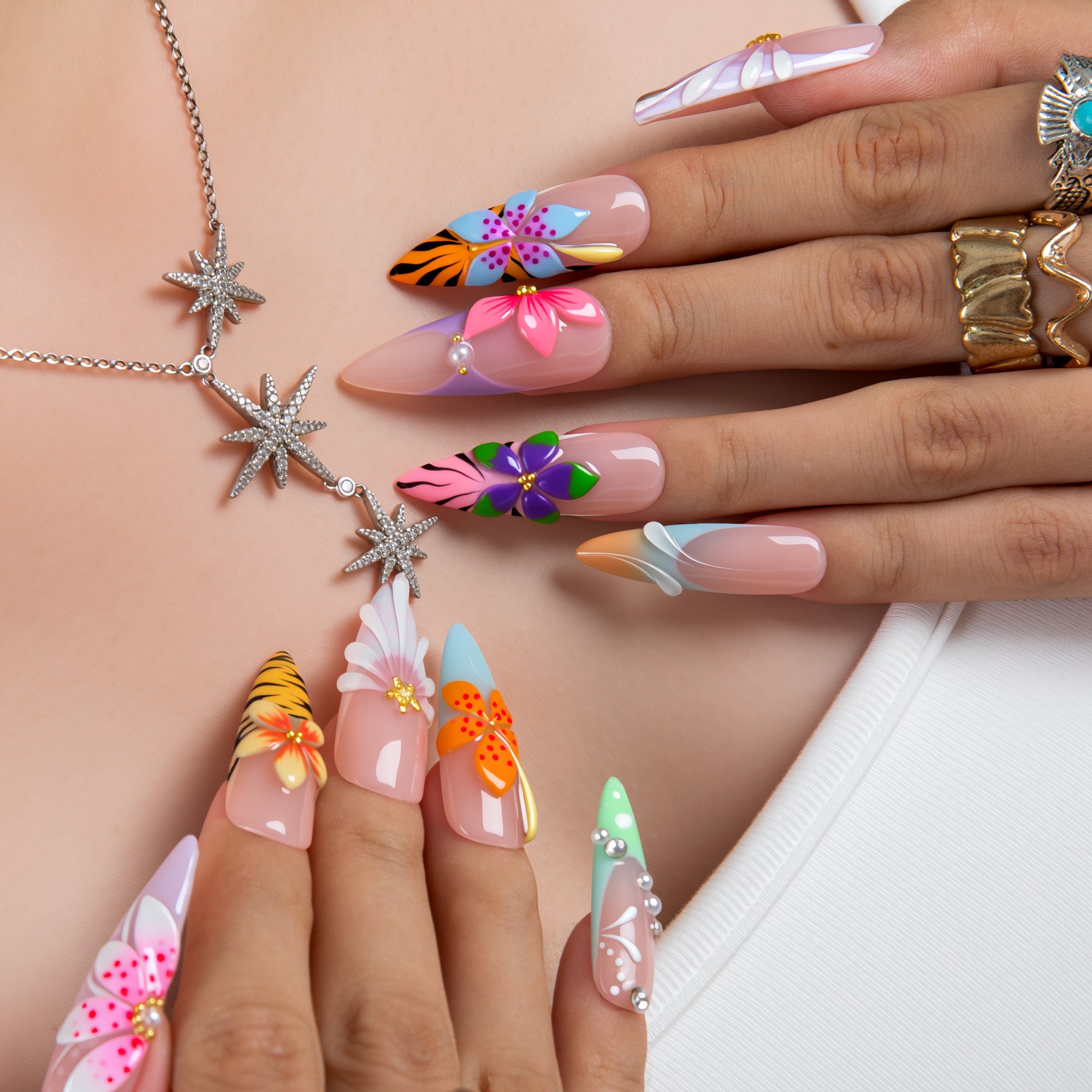 Island Garden Handmade Nails H806