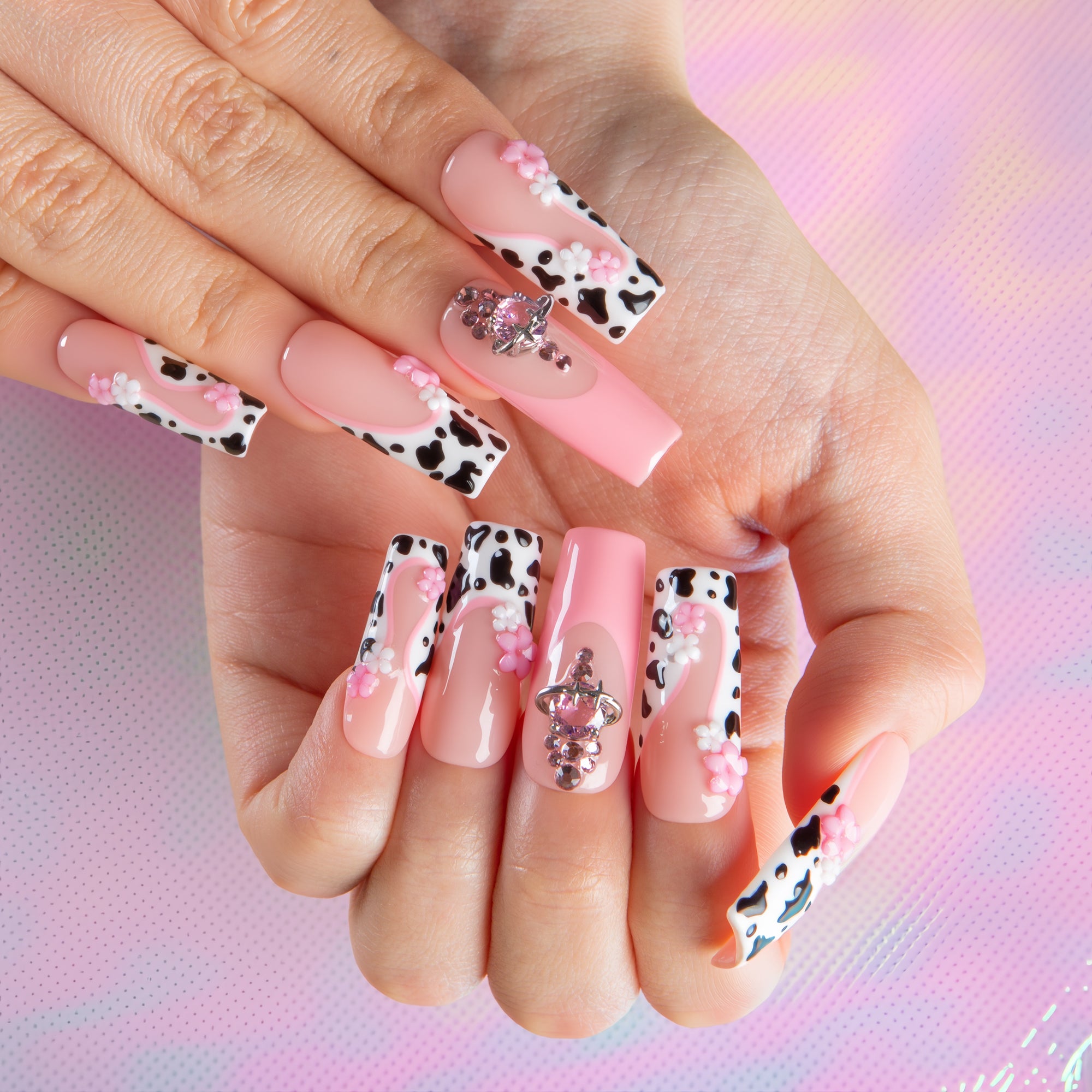 Pink Rodeo Handmade Nails H816