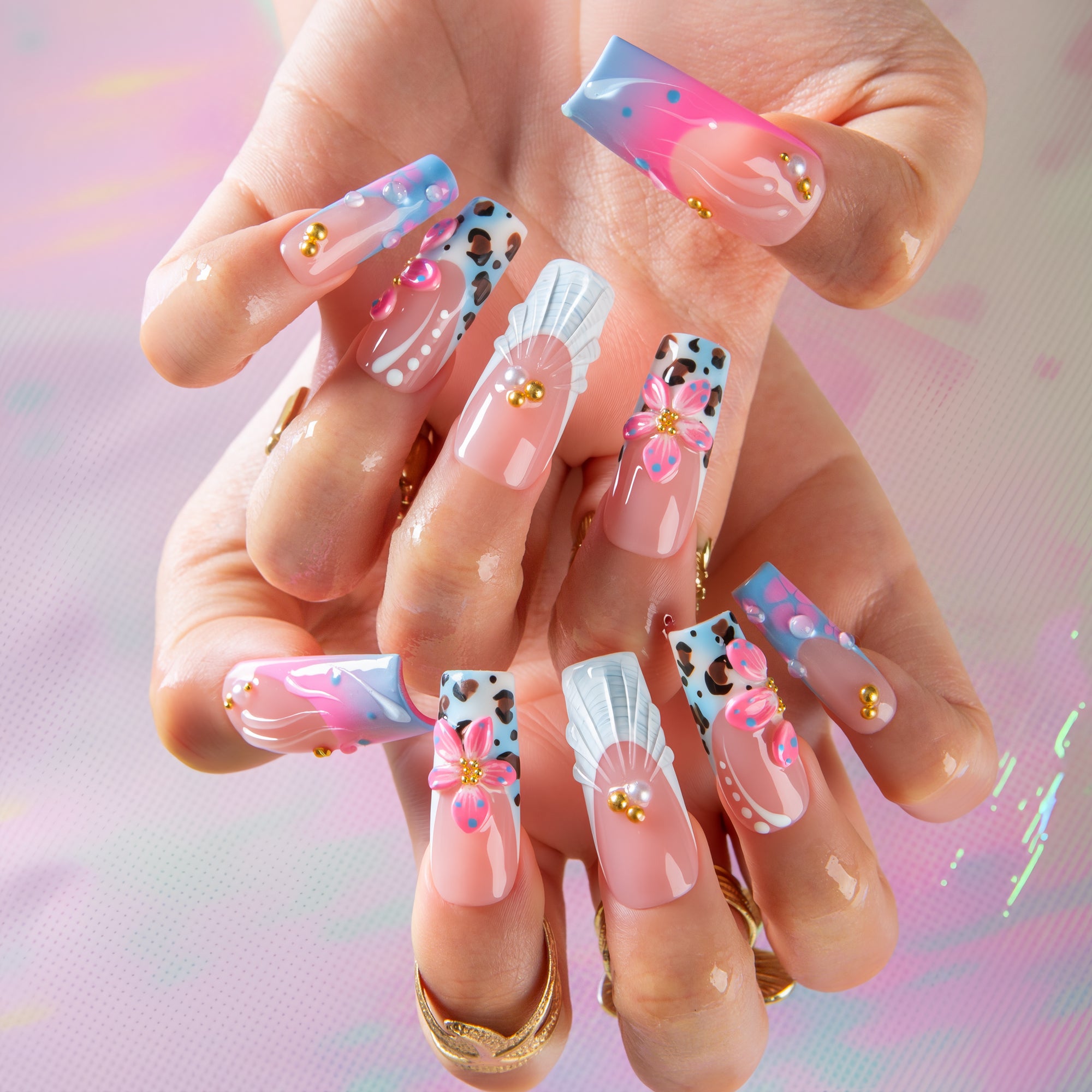Cowgirl Candy Handmade Nails H827