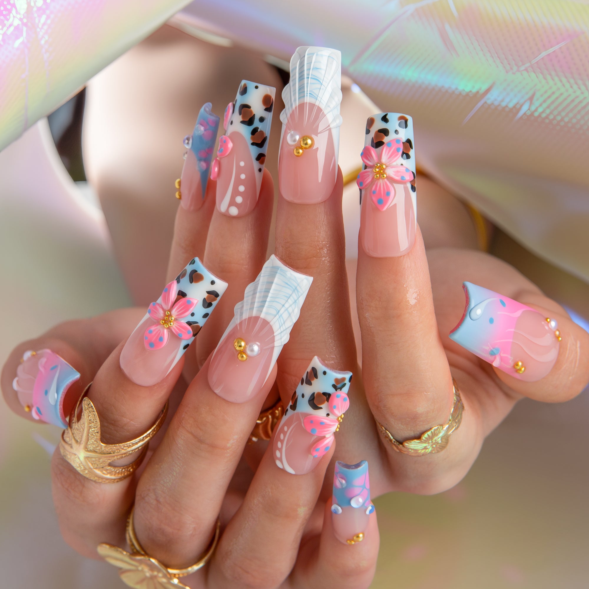 Cowgirl Candy Handmade Nails H827