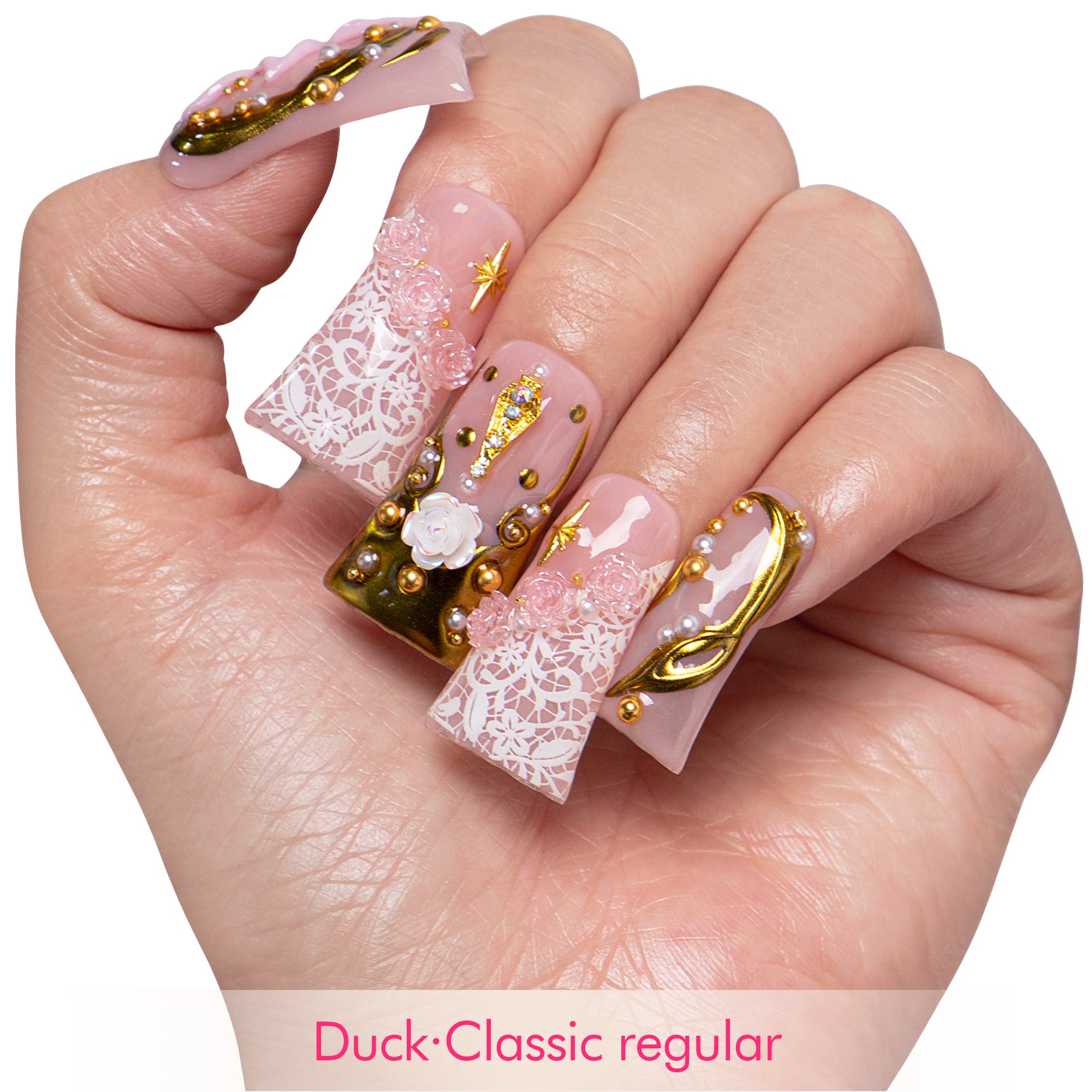 Blush Royale Handmade Nails H851