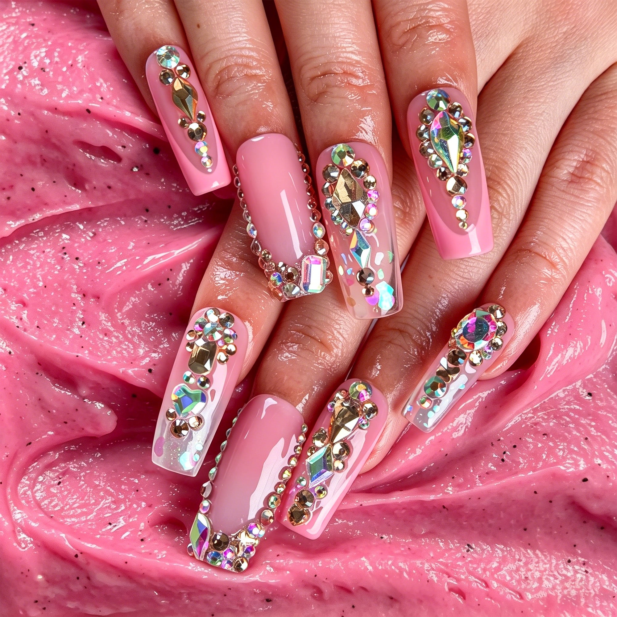 Crystal Empress Handmade Nails H860