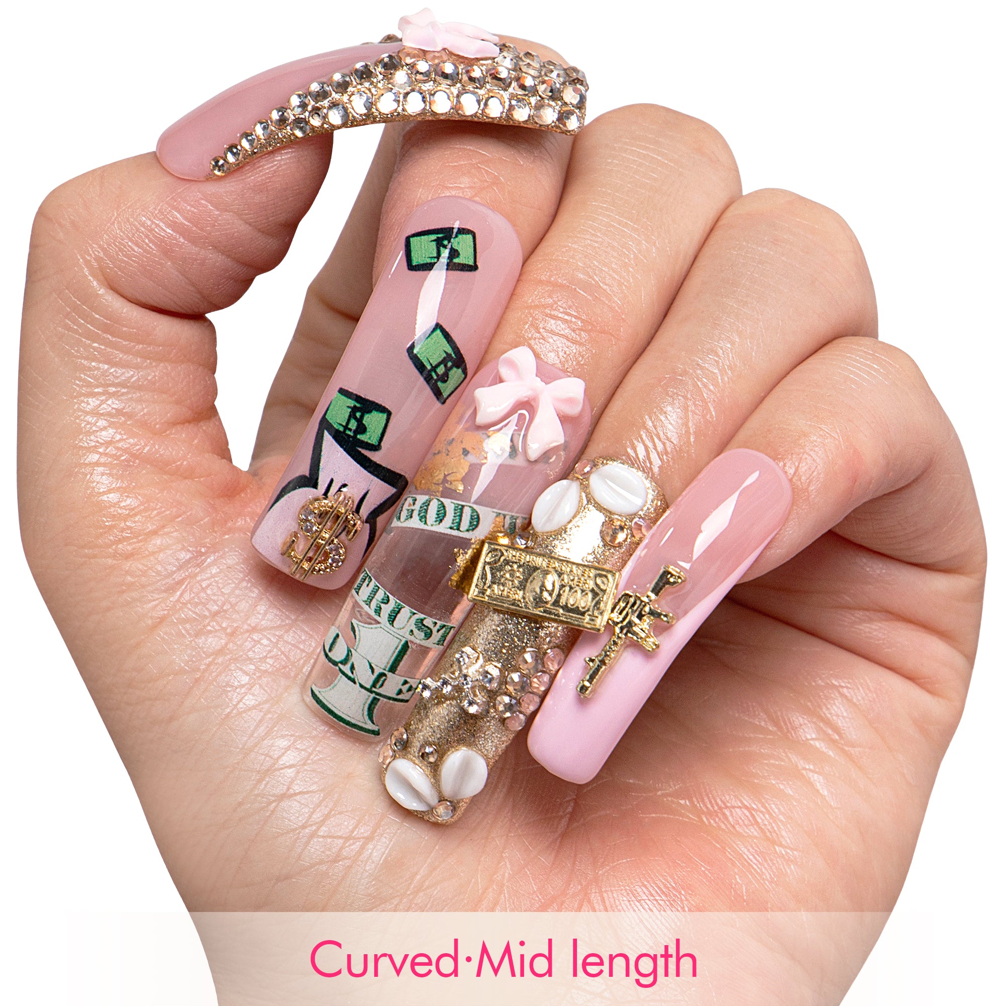 Fatal Sweetness Handmade Nails H861