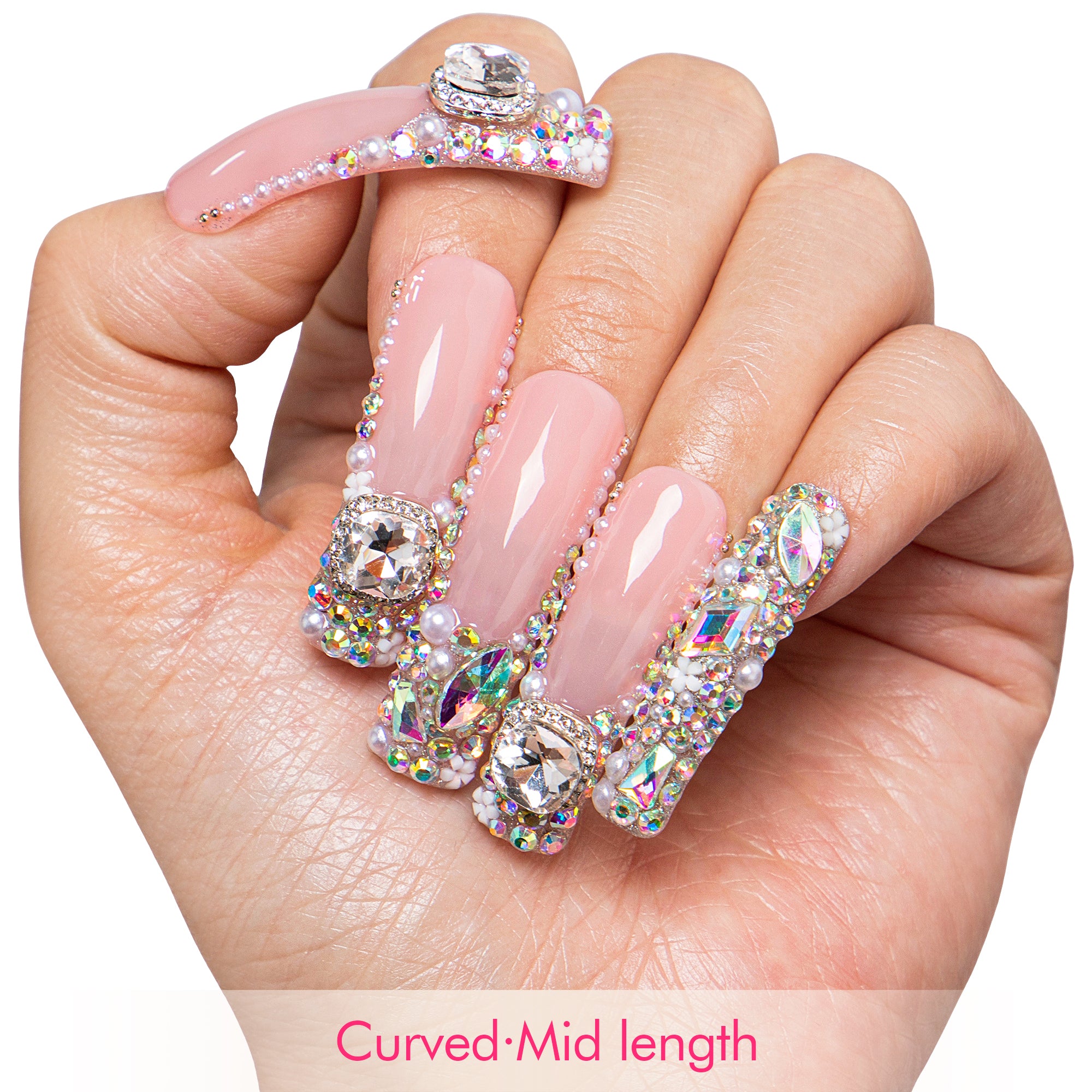 Crystal Couture Handmade Nails H862