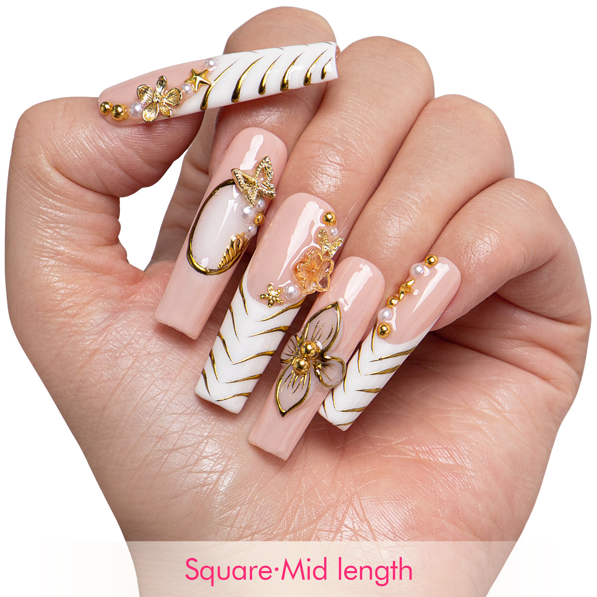 Dubai Luxe Handmade Nails H872