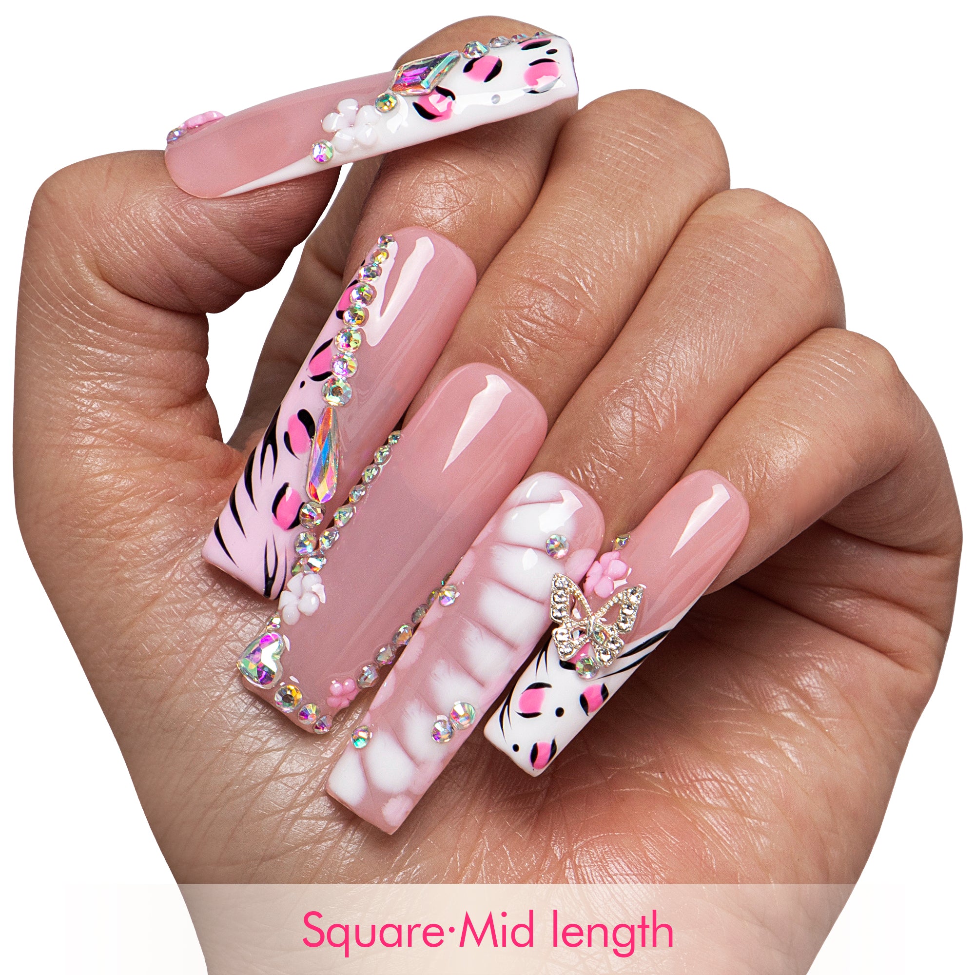 McBling Handmade Nails H876