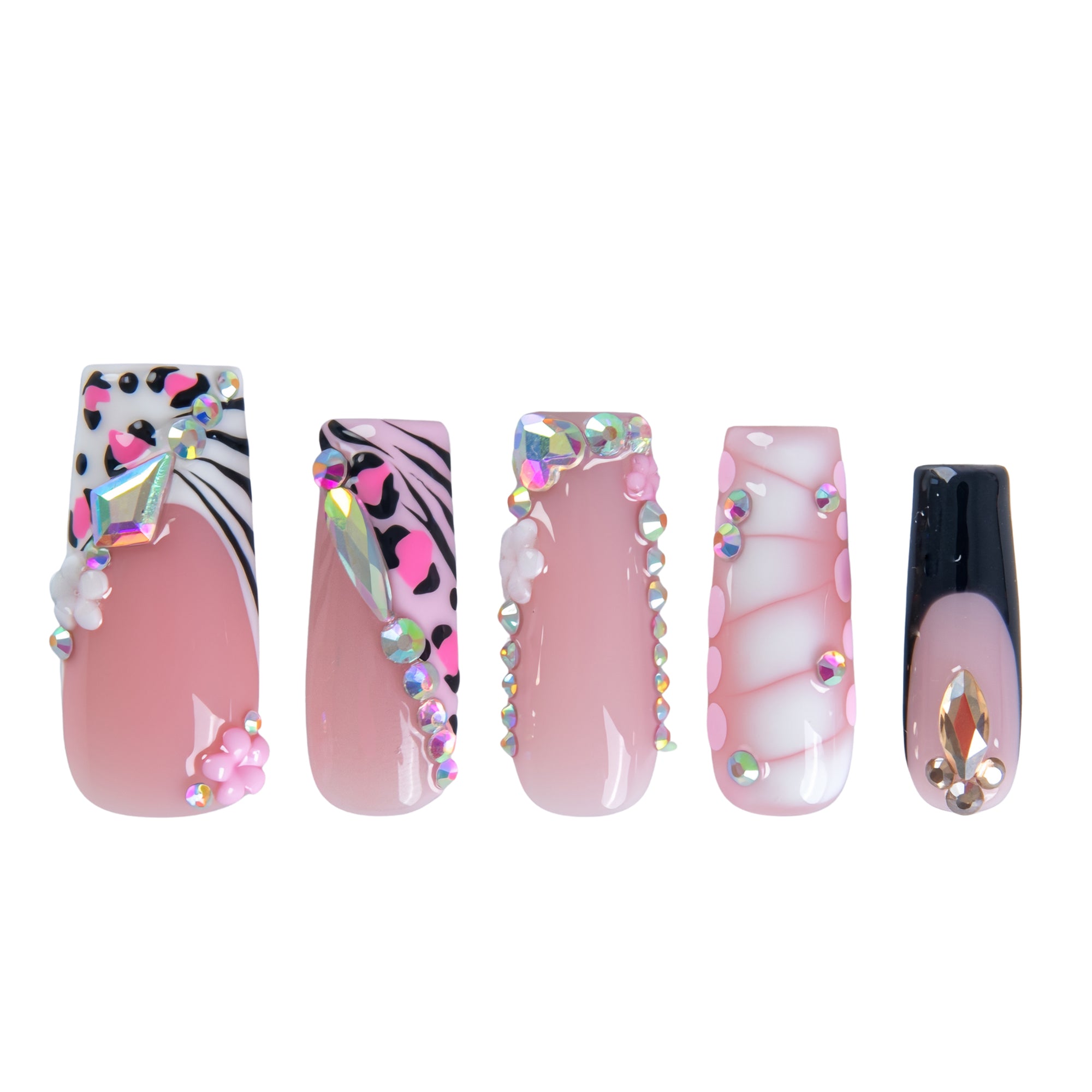 McBling Handmade Nails H876