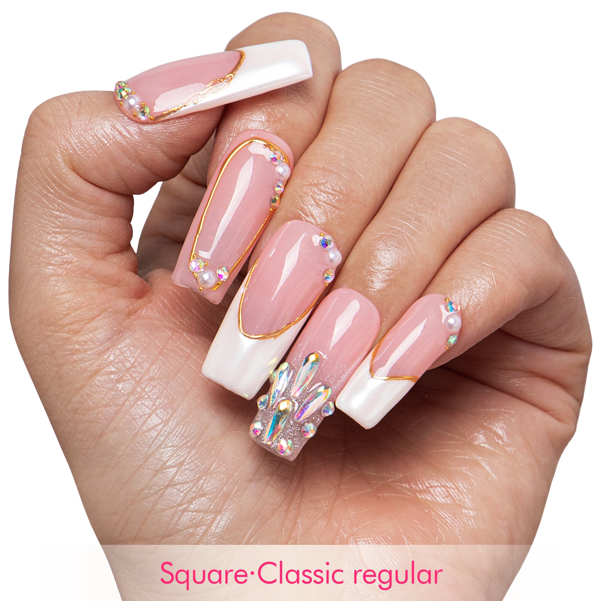 Ivory Royale Handmade Nails H878