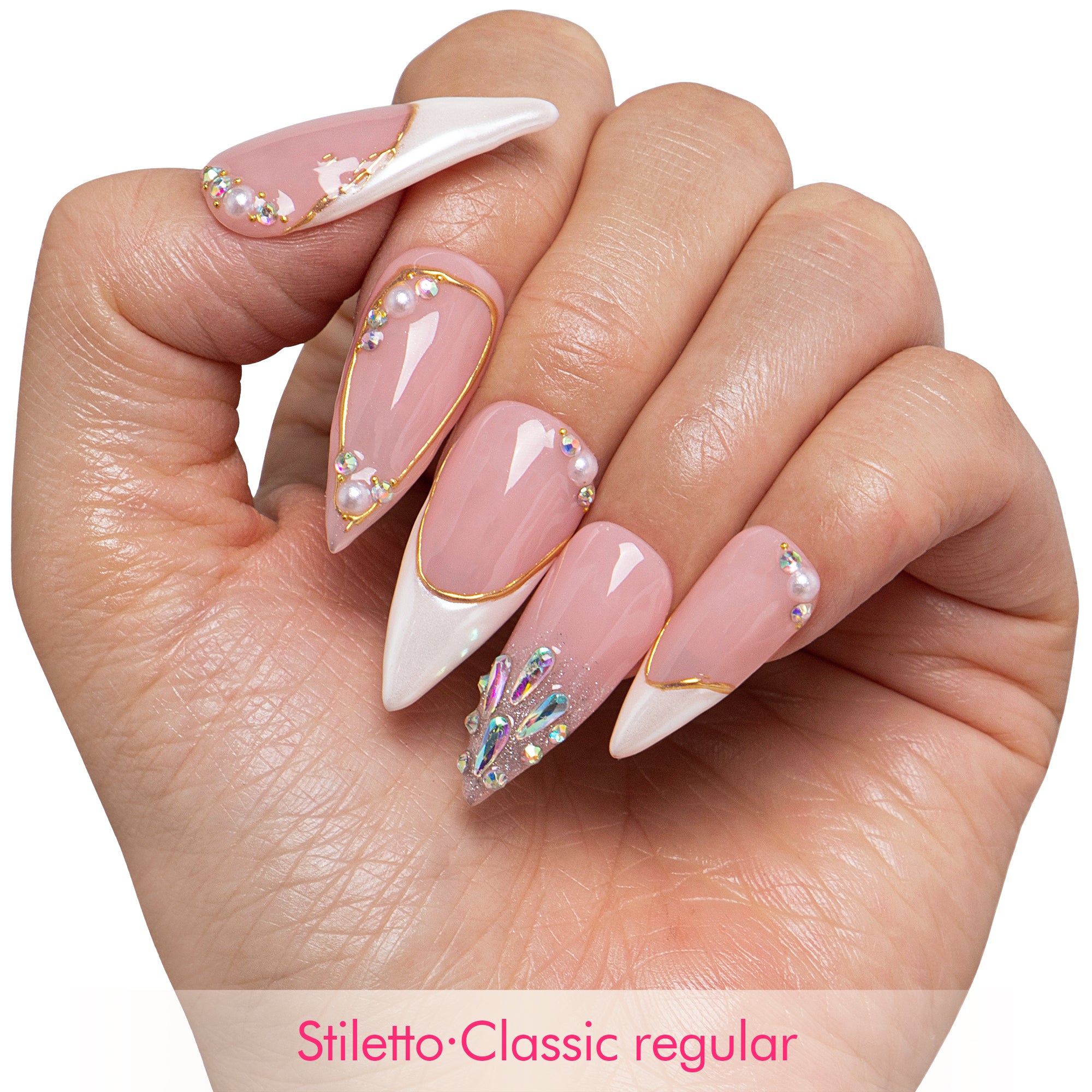 Ivory Royale Handmade Nails H878