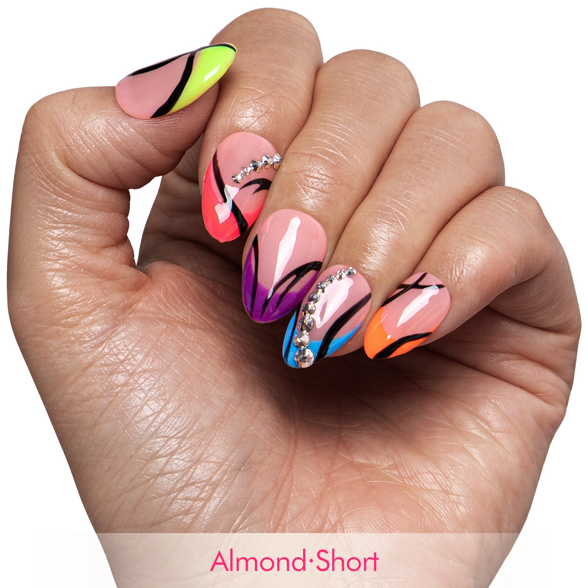 Cyber Glow Handmade Nails H902