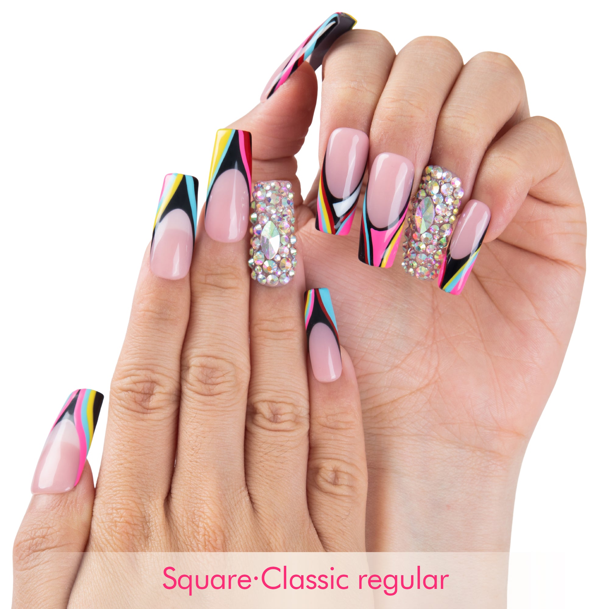 Disco Fever Handmade Nails H903