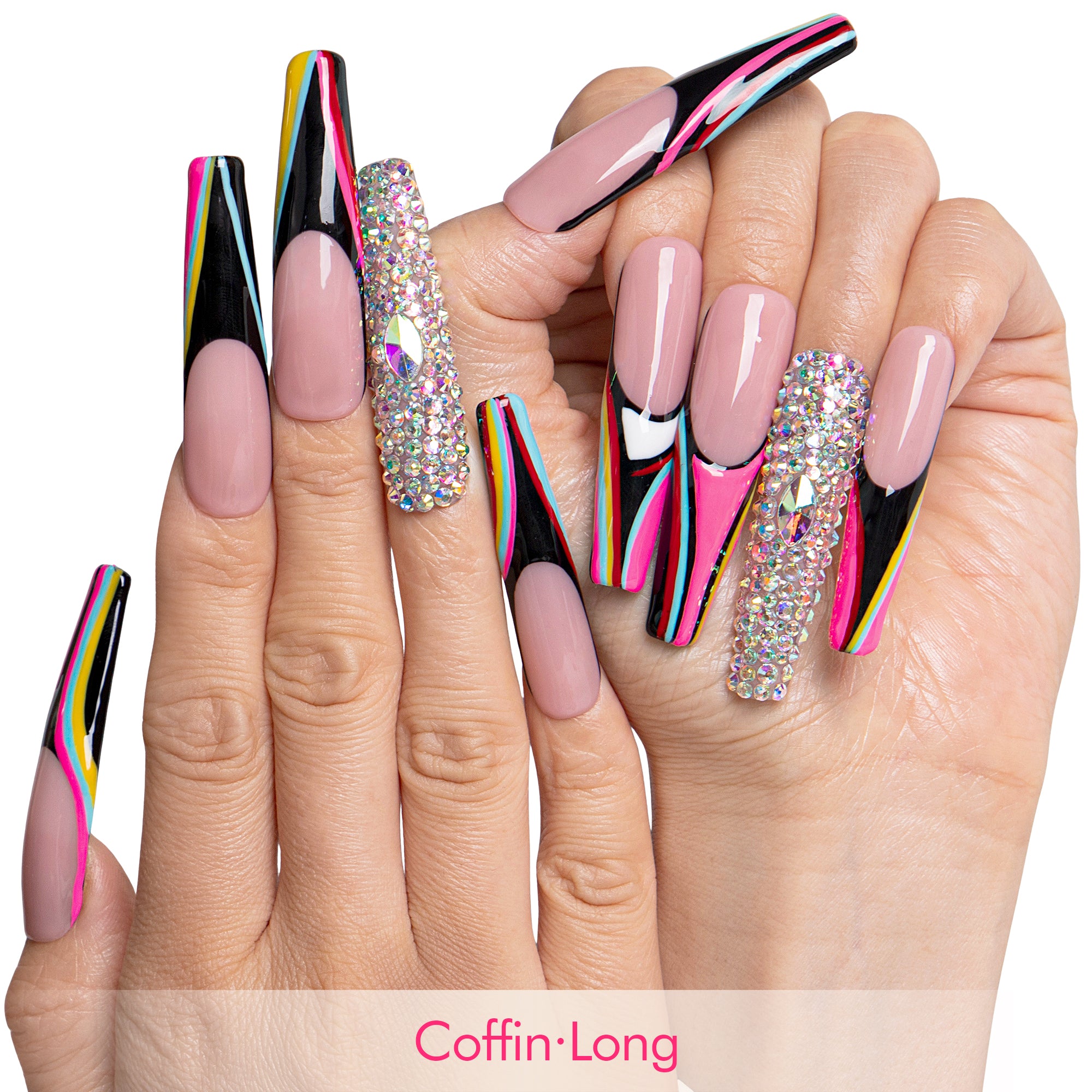 Disco Fever Handmade Nails H903