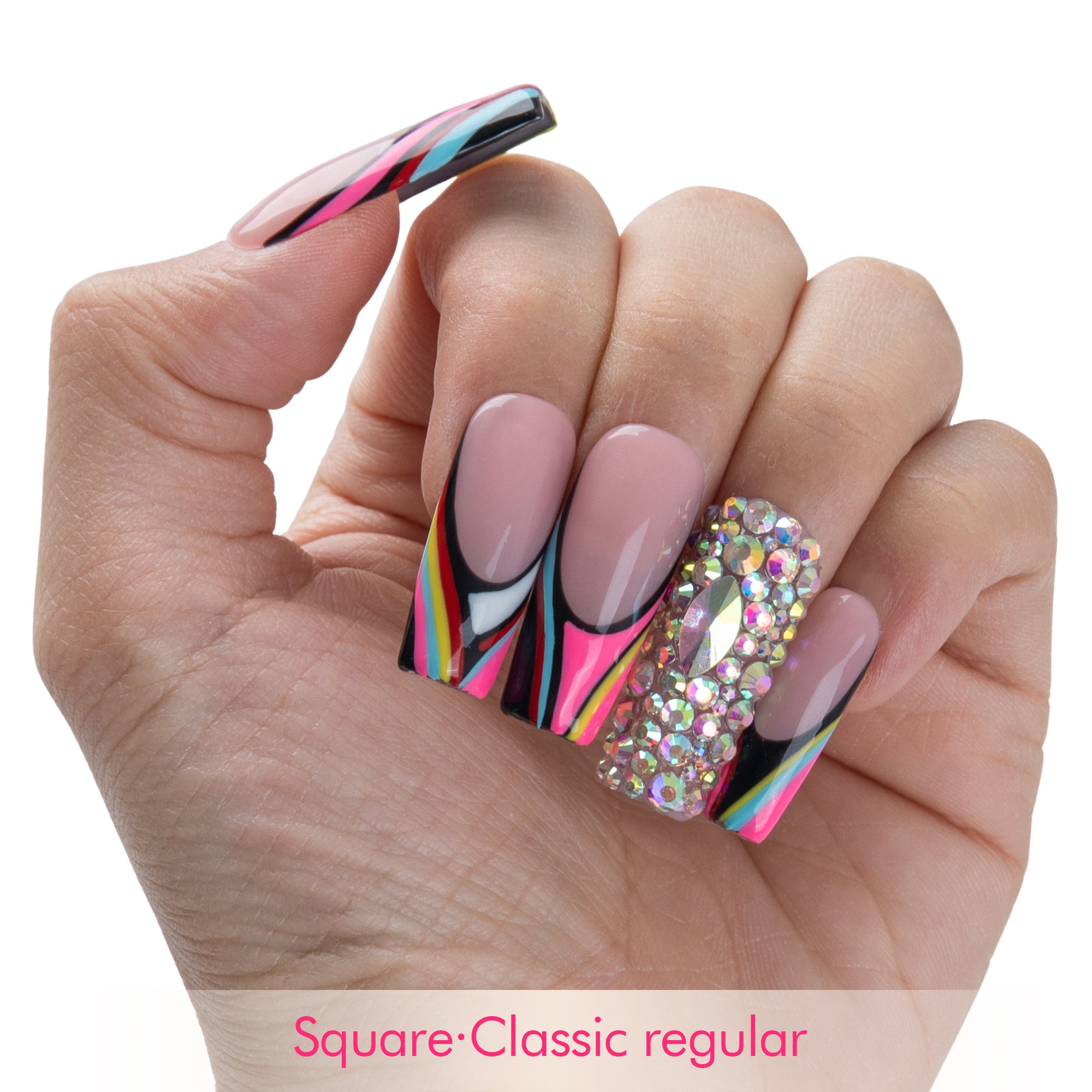 Disco Fever Handmade Nails H903