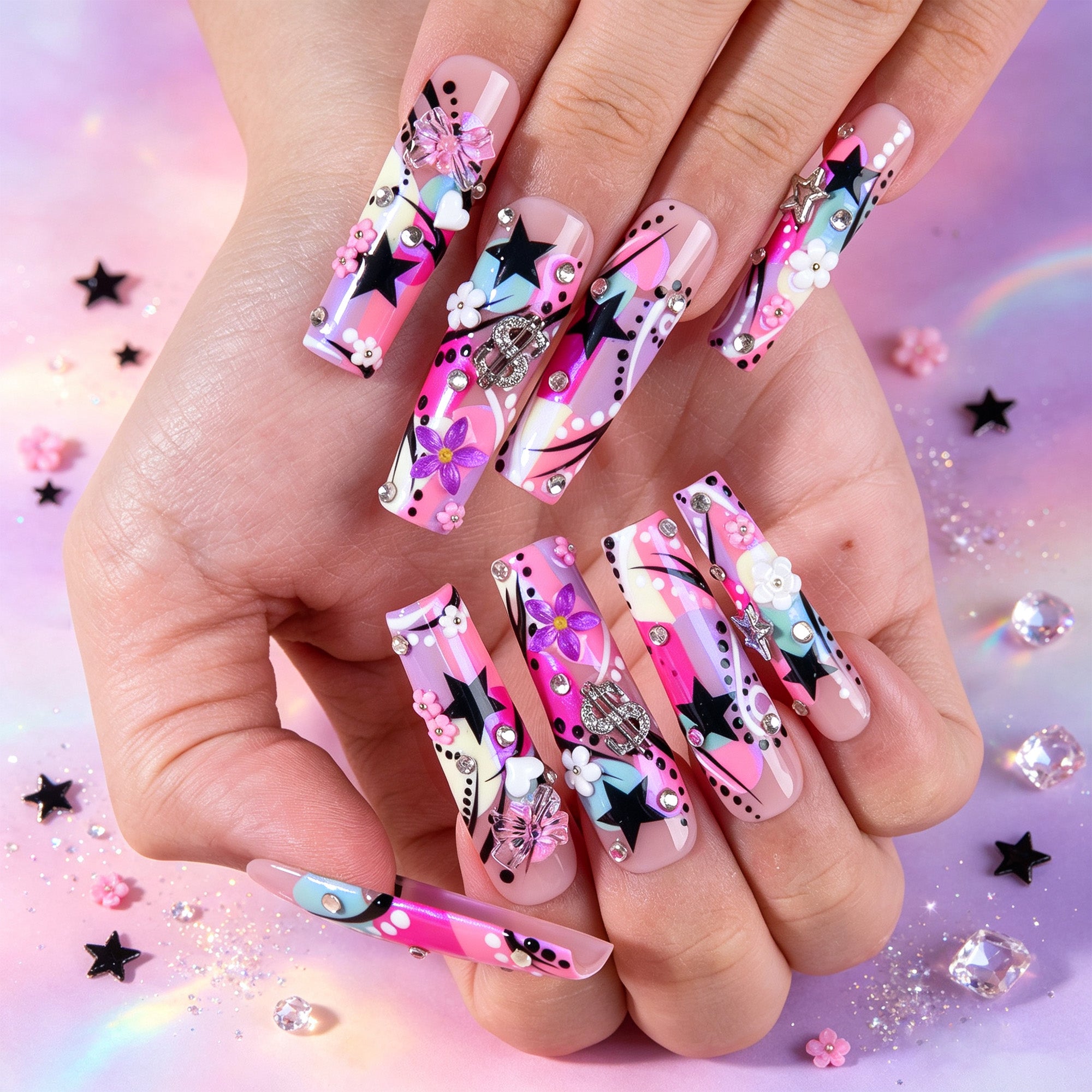 Y2K Dreamgirl Handmade Nails H913
