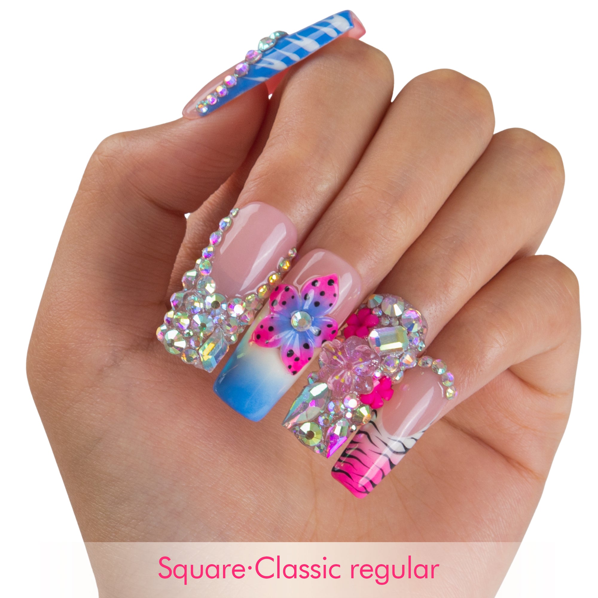 Paradise Pop Handmade Nails H921