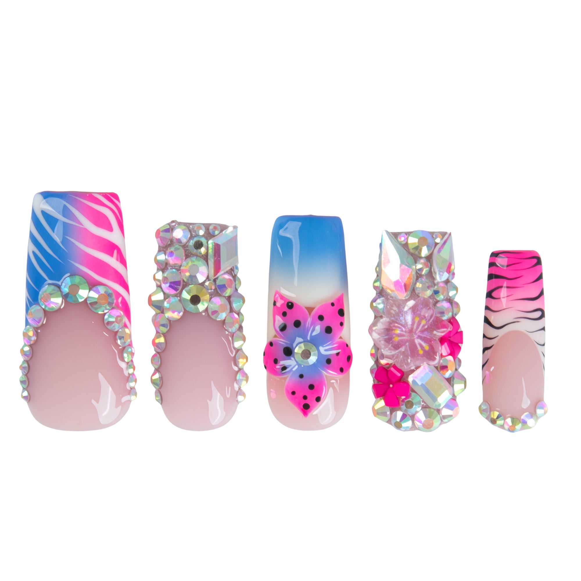Paradise Pop Handmade Nails H921
