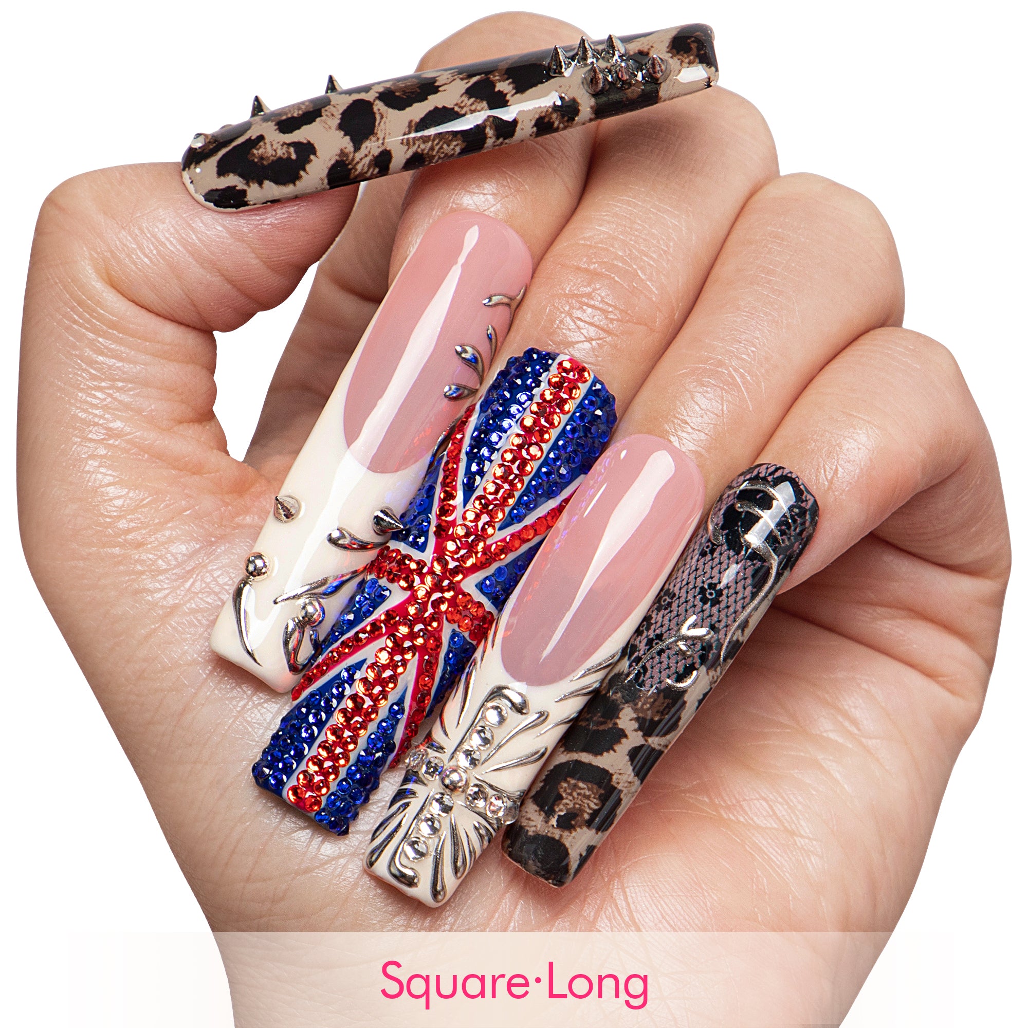 Royal Rebel Handmade Nails H923