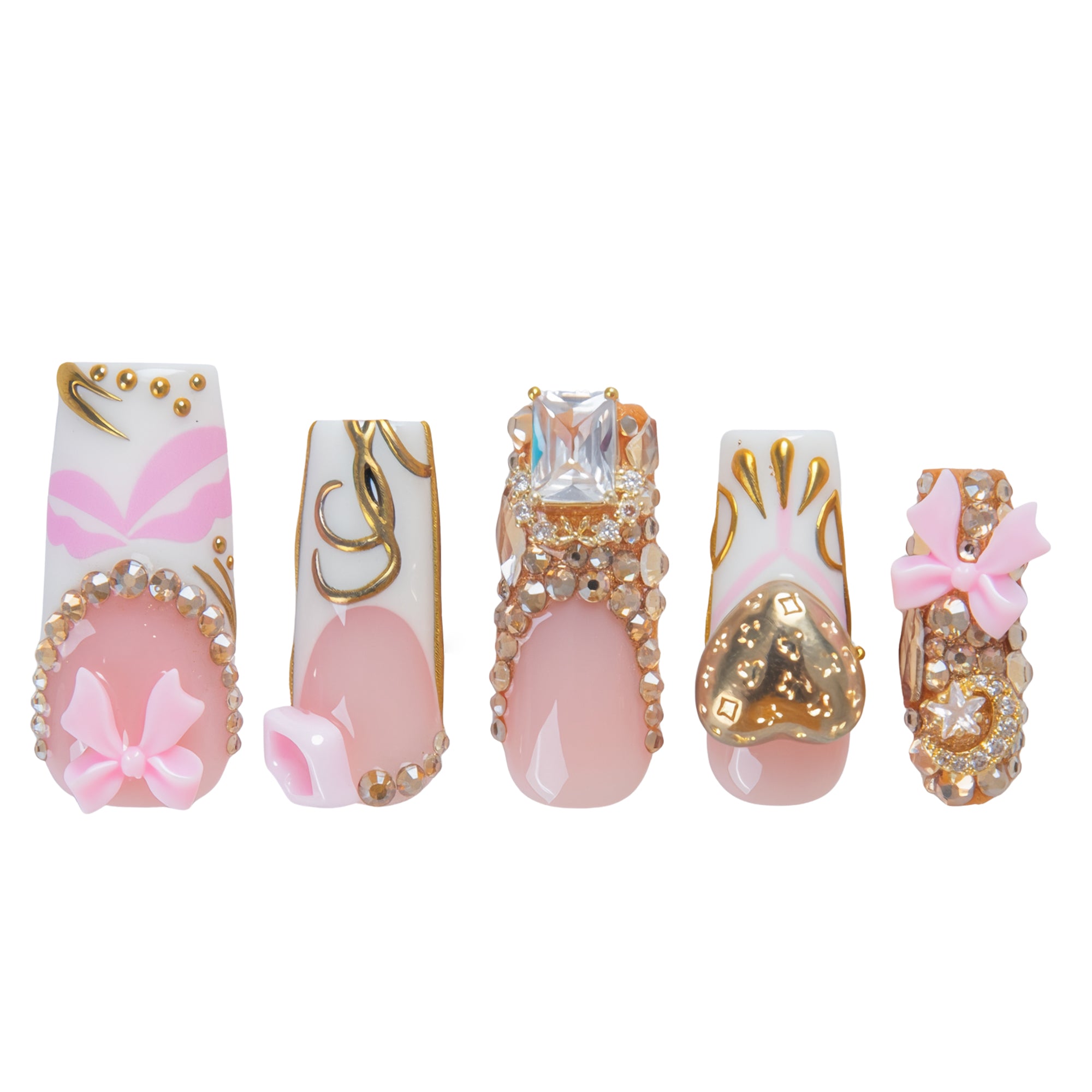 Pink Devotion Handmade Nails H925