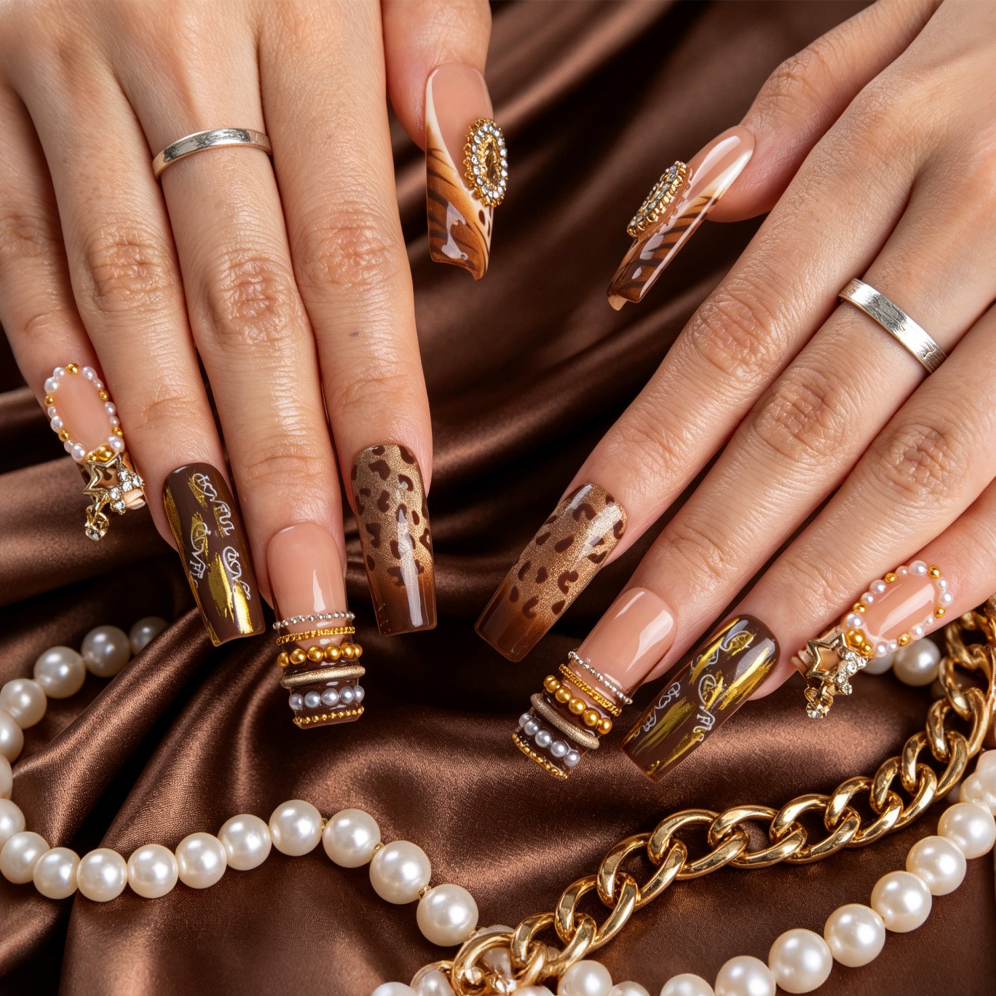Maison Luxe Handmade Nails H929