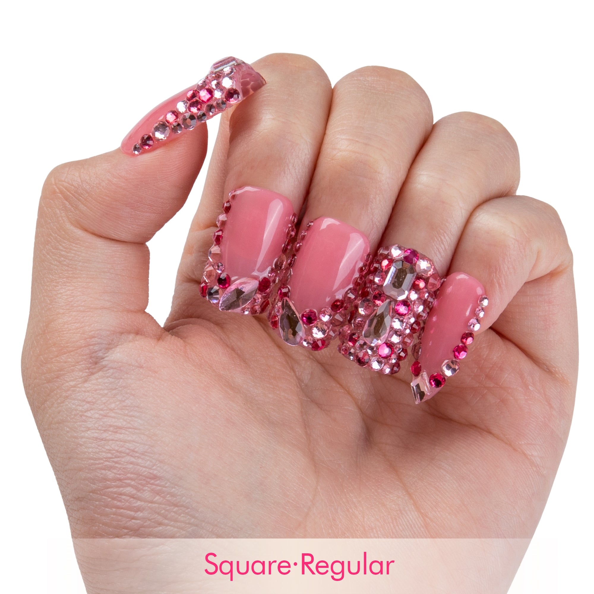 Blush Radiance Handmade Nails H942