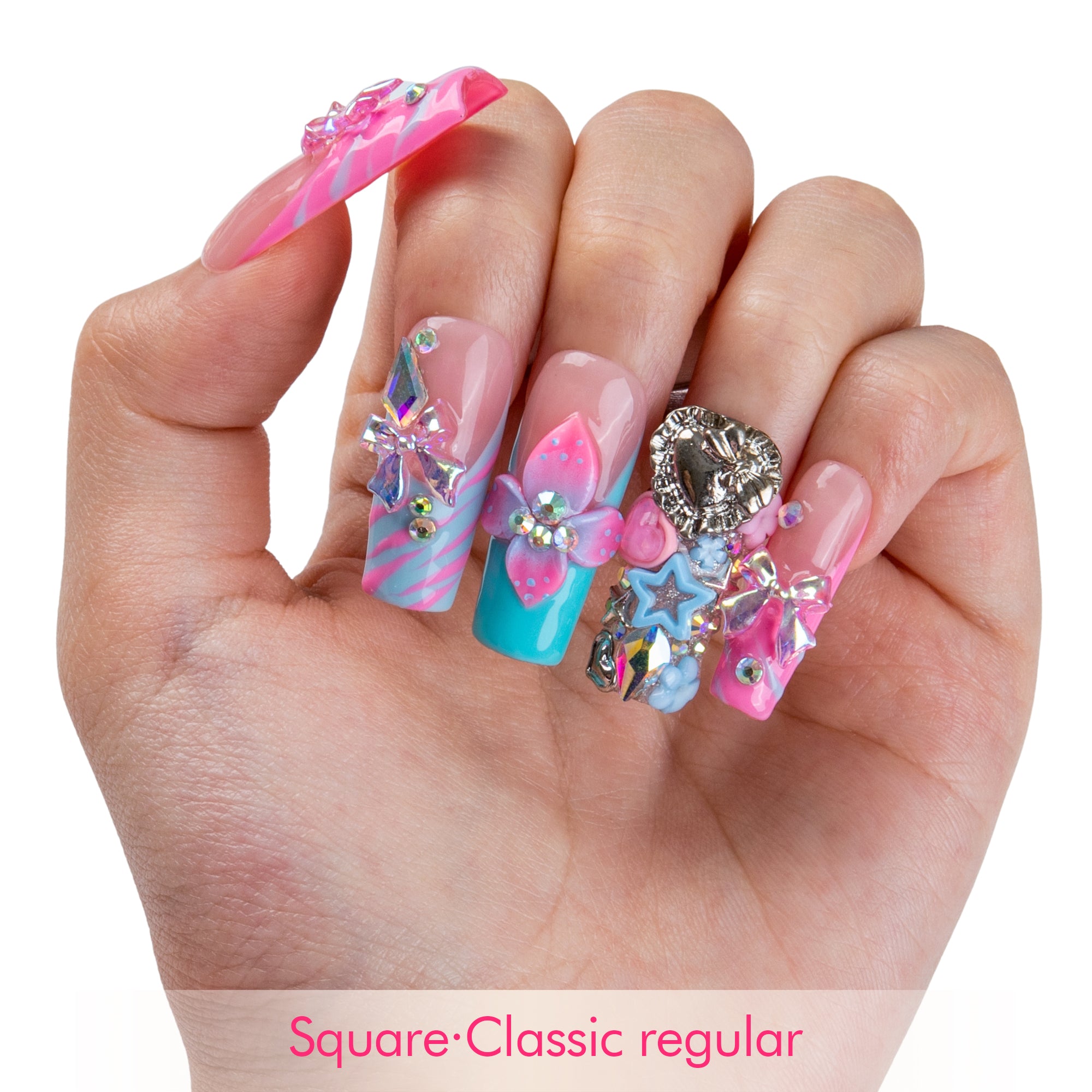 Sweet Cosmos Handmade Nails H944