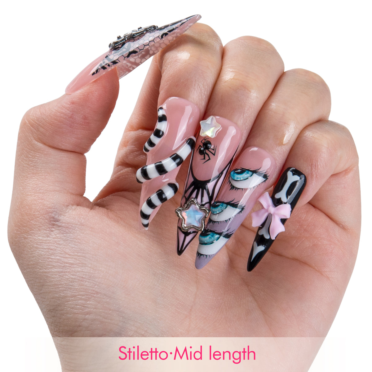 Dark Enchant Handmade Nails H975