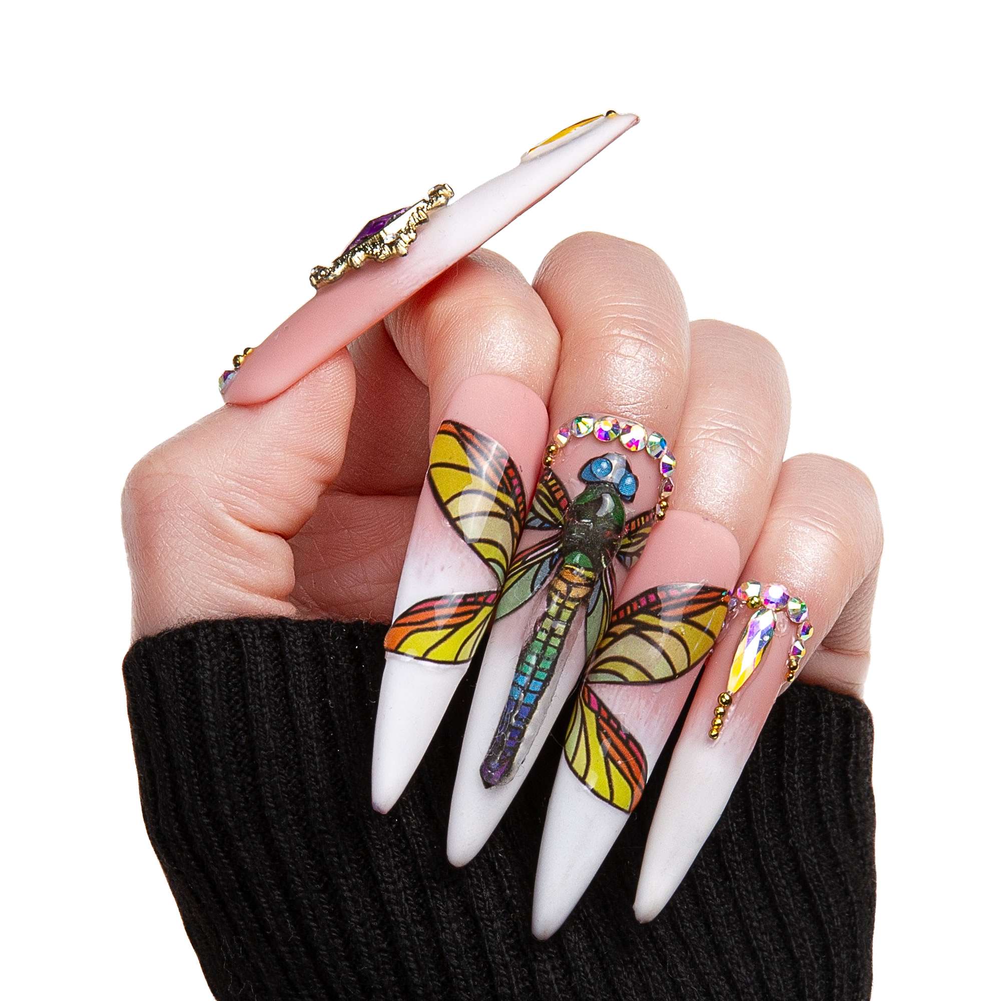 Mystic Wings Handmade Nails H232