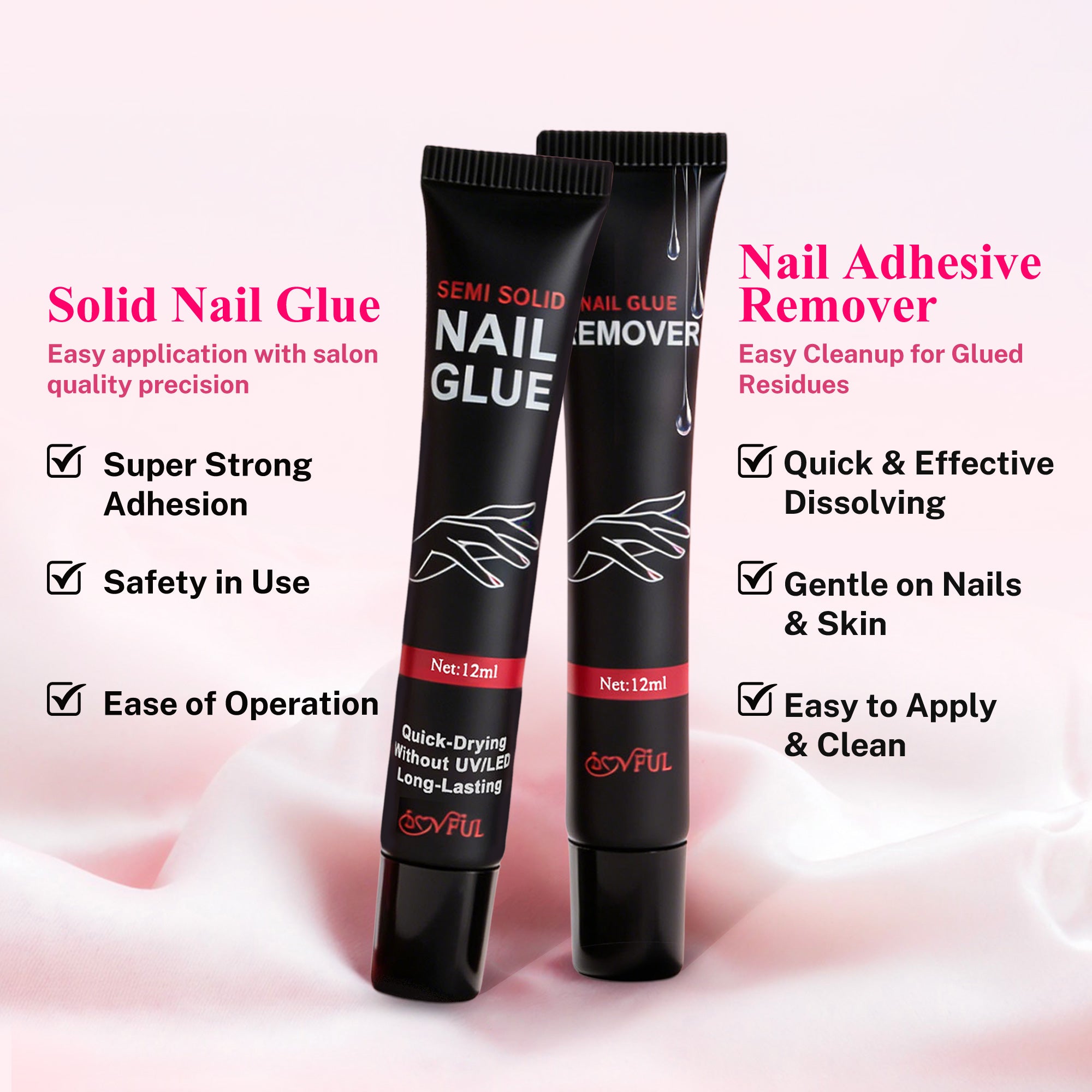 Combination Set | Nail Adhesive & Nail Adhesive Remover RTS