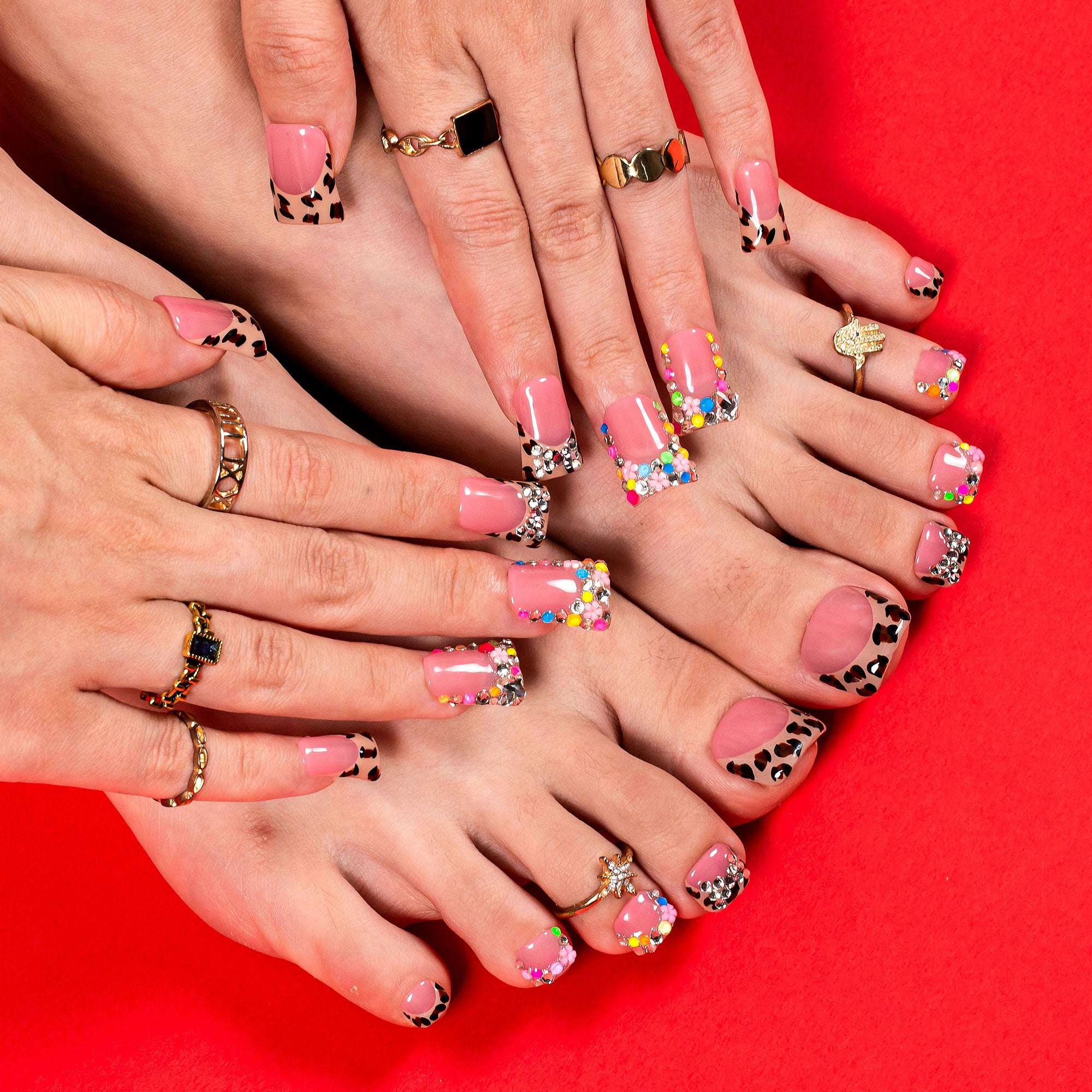 Pretty Please Combo Set Handmade Nails H573+T573