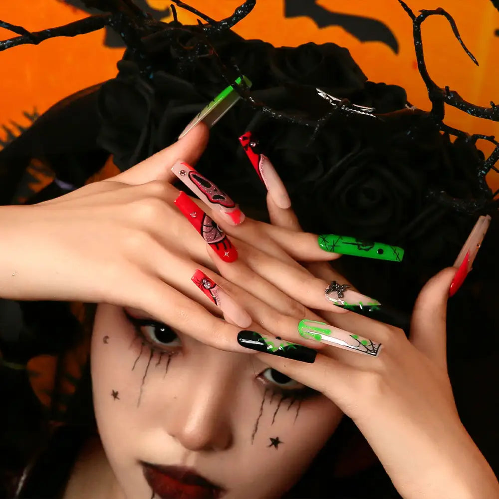 Halloween Nails Bundle Pink Scream & Luminous Lurker H338&H339 Rts