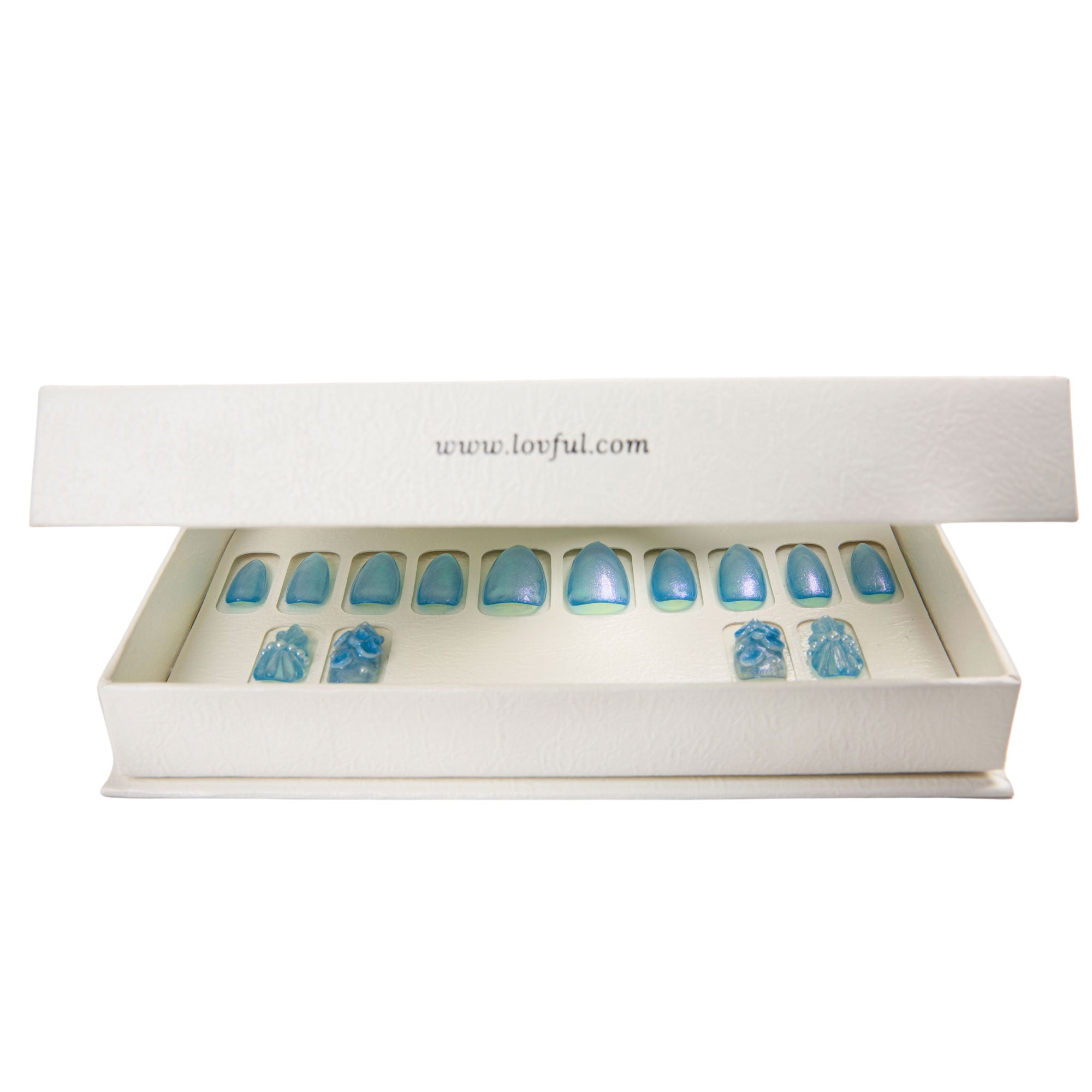 Moon Water Handmade Nails P011