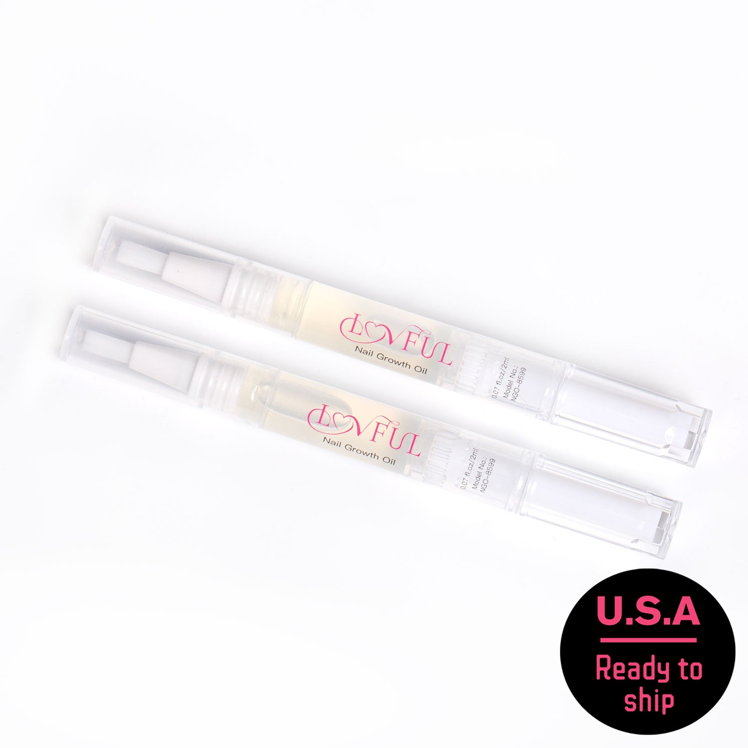 Nail Growth Oil | Lovful Clean Natural Fragrance Free Cuticle Pens - RTS